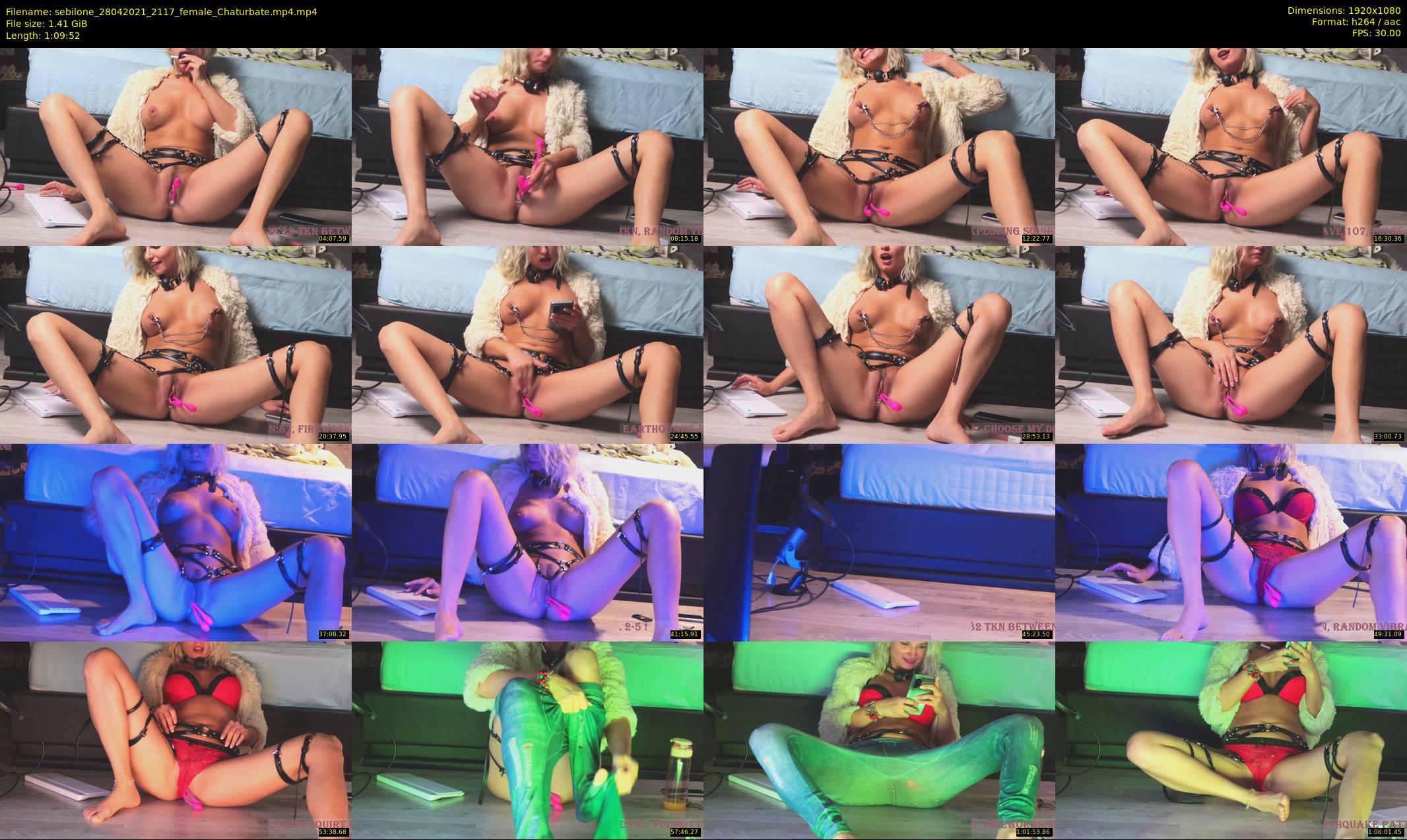 sebilone — 70 minute Chaturbate couple cam show recording, 1080p, Apr 28, 2021