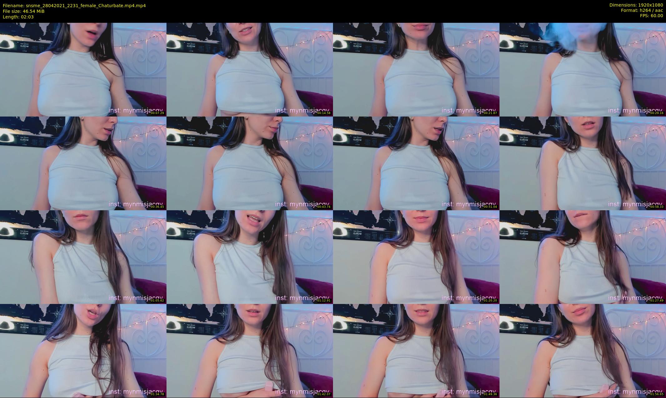 snsme — 3 minute Chaturbate female cam show recording, 1080p, Apr 28, 2021