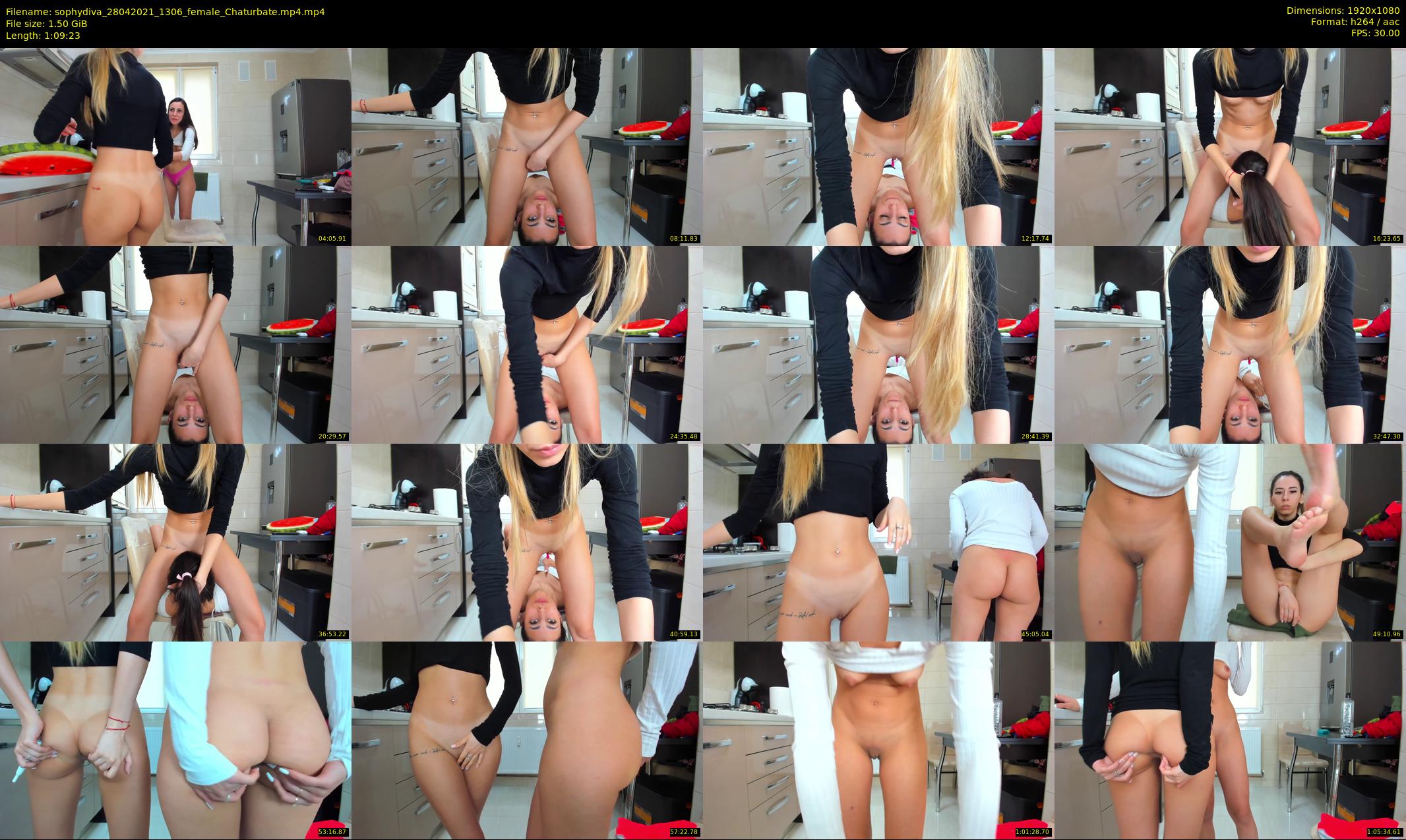 sophydiva — 70 minute Chaturbate female cam show recording, 1080p, Apr 28, 2021