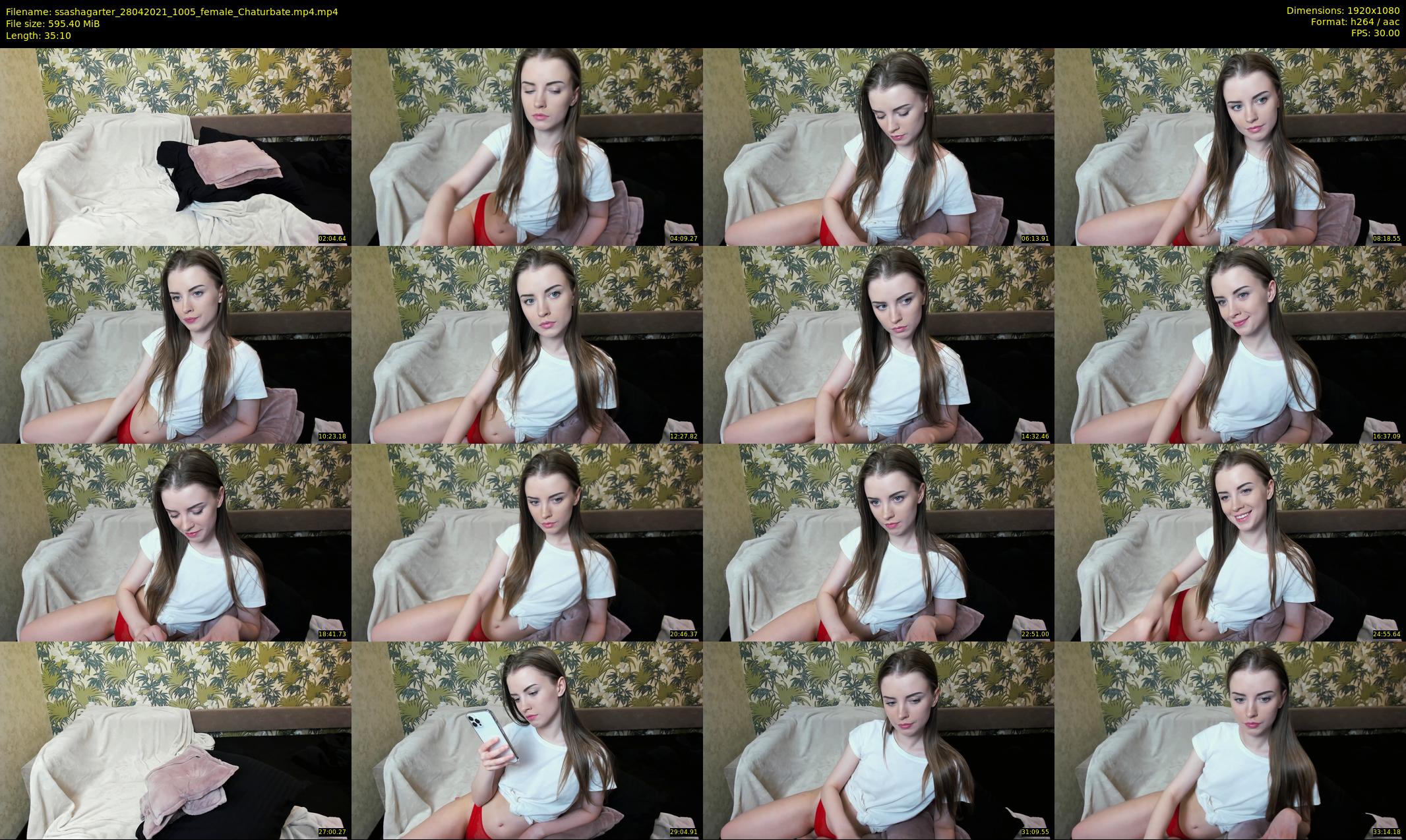 ssashagarter — 36 minute Chaturbate female cam show recording, 1080p, Apr 28, 2021