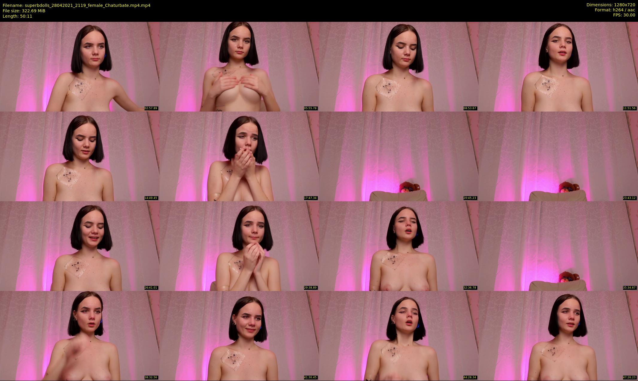 superbdolls — 51 minute Chaturbate couple cam show recording, 720p, Apr 28, 2021