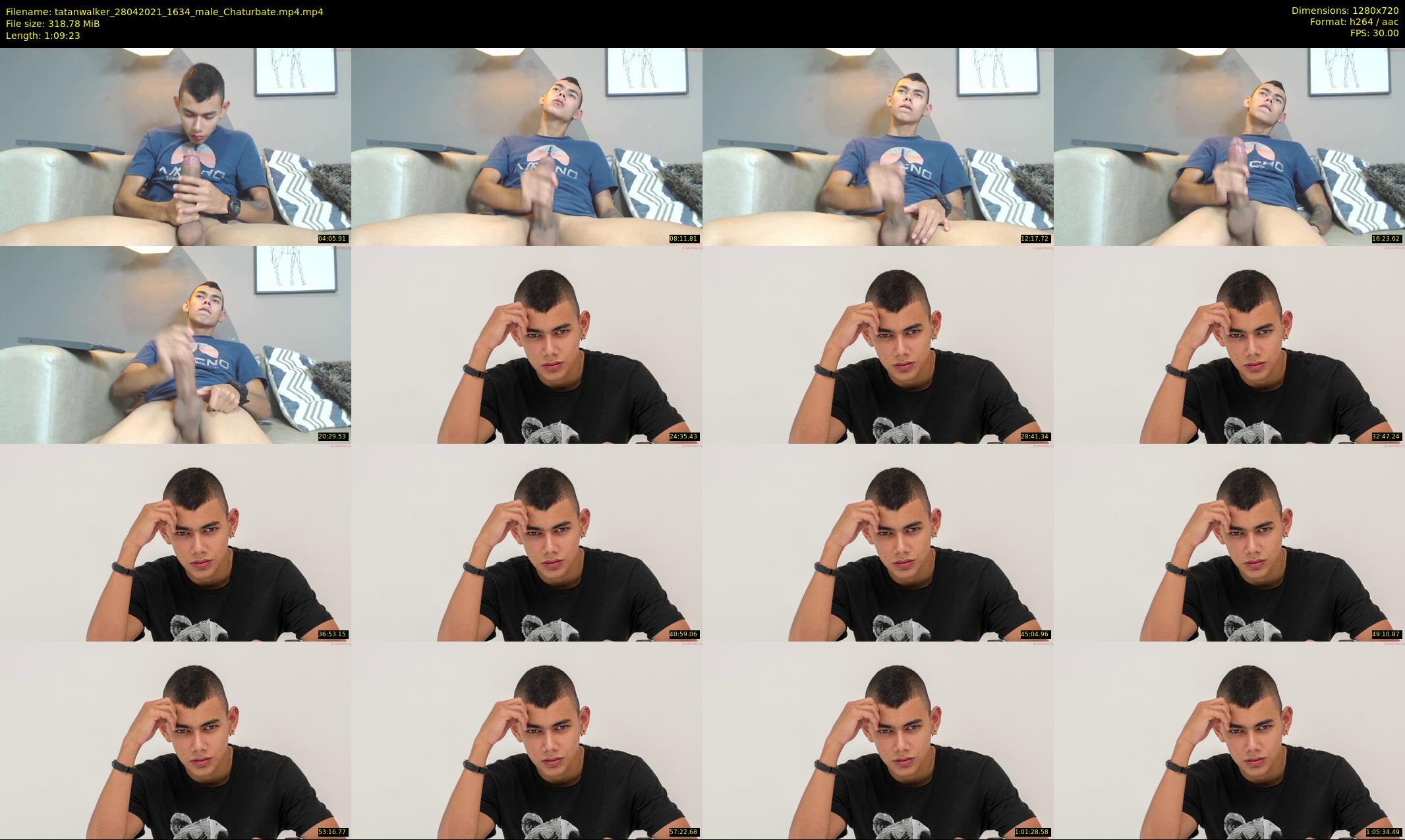 tatanwalker — 70 minute Chaturbate male cam show recording, 720p, Apr 28, 2021