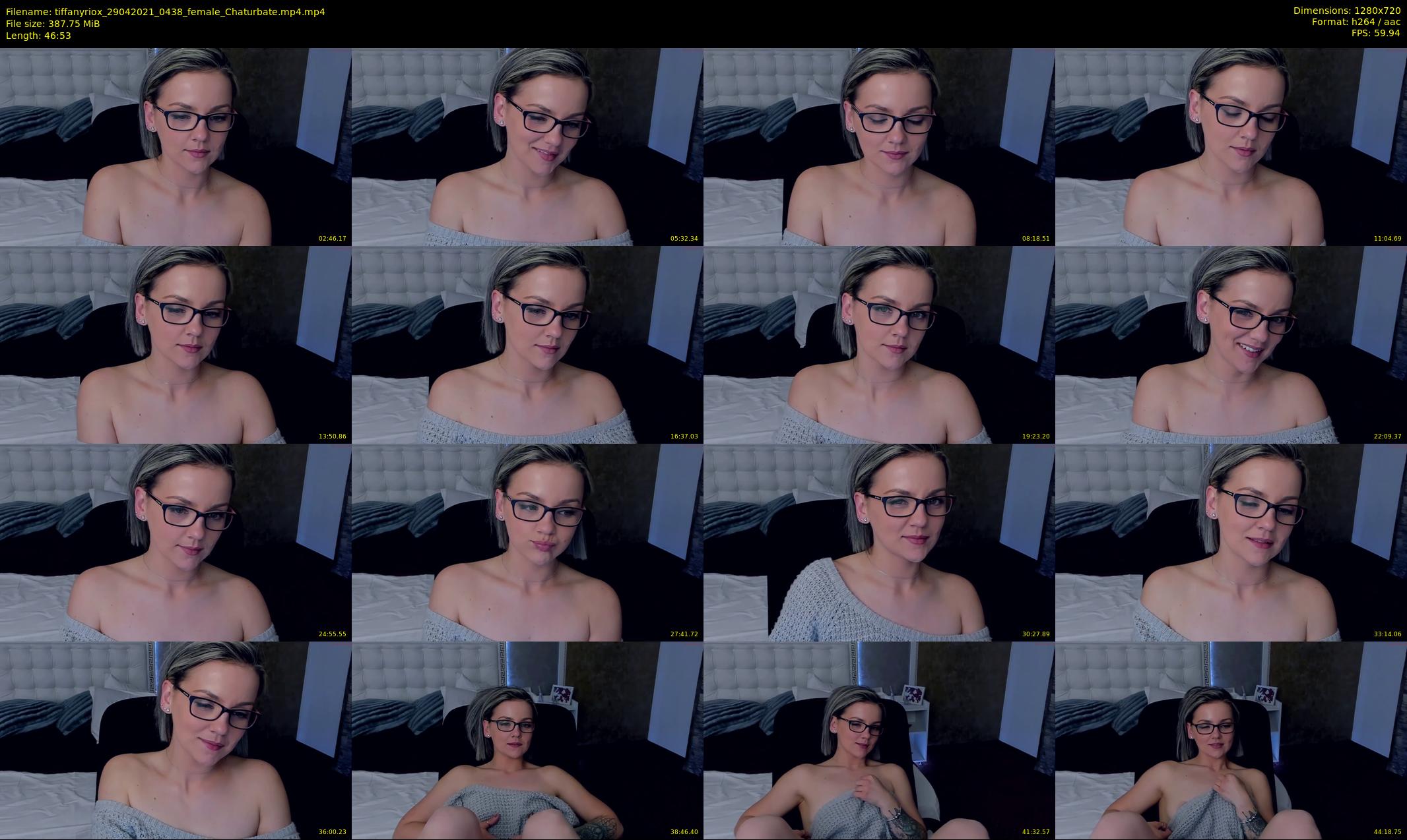tiffanyriox — 47 minute Chaturbate female cam show recording, 720p, Apr 29, 2021