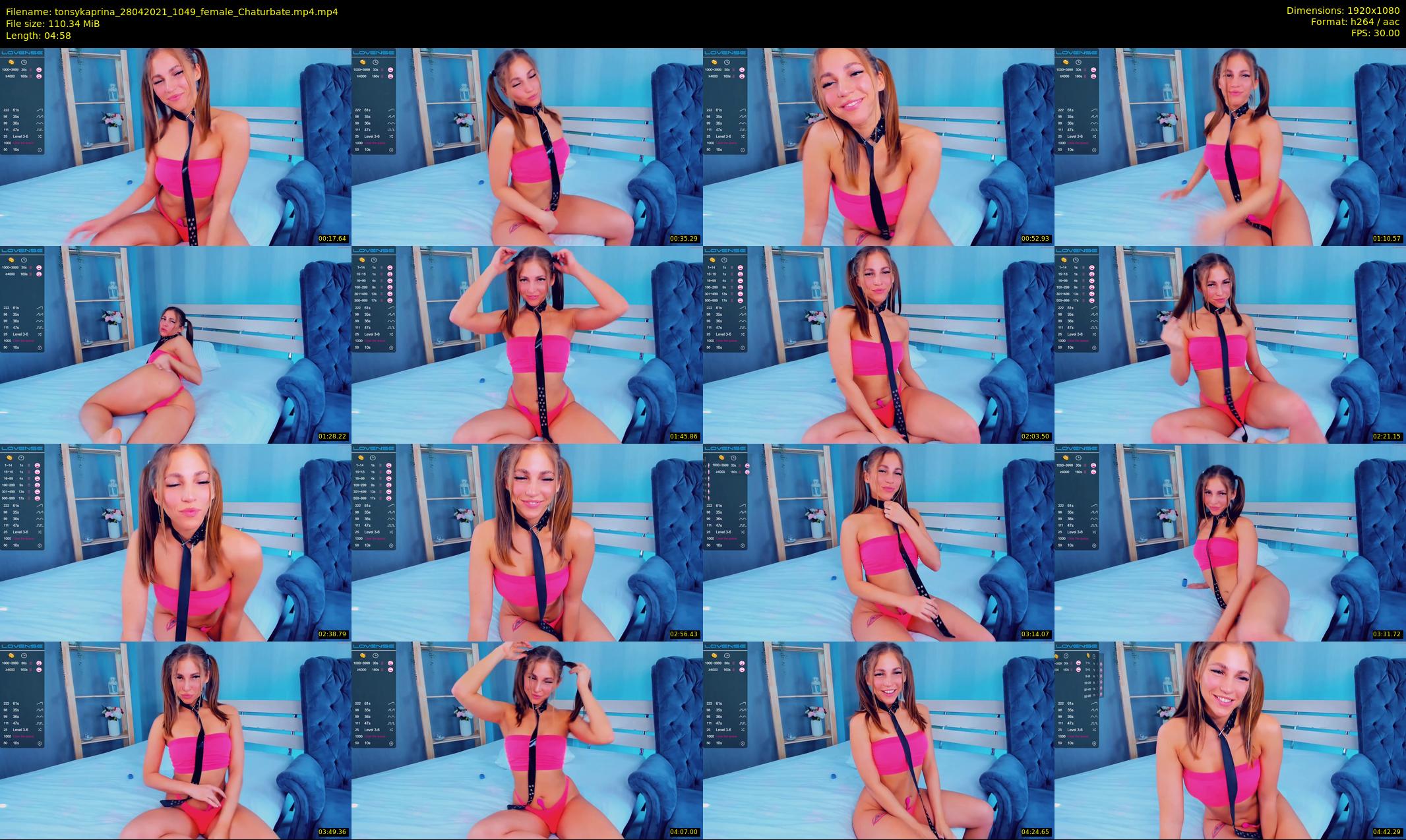 tonsykaprina — 5 minute Chaturbate couple cam show recording, 1080p, Apr 28, 2021