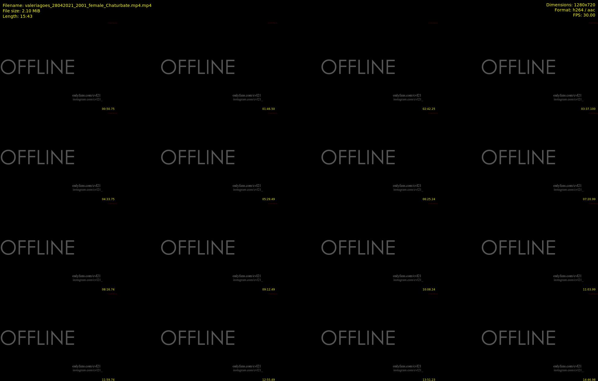 valeriagoes — 16 minute Chaturbate female cam show recording, 720p, Apr 28, 2021