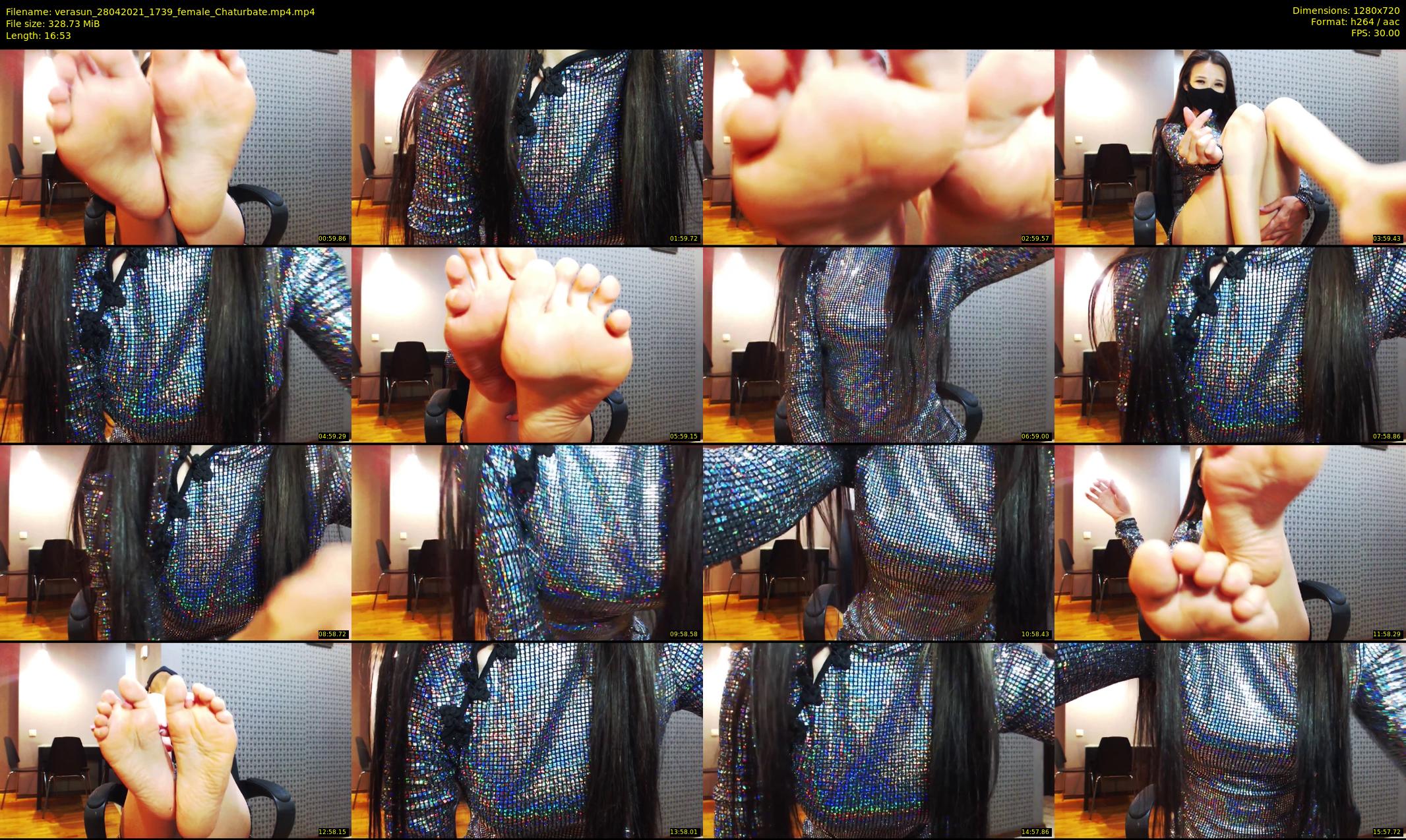 verasun — 17 minute Chaturbate female cam show recording, 720p, Apr 28, 2021