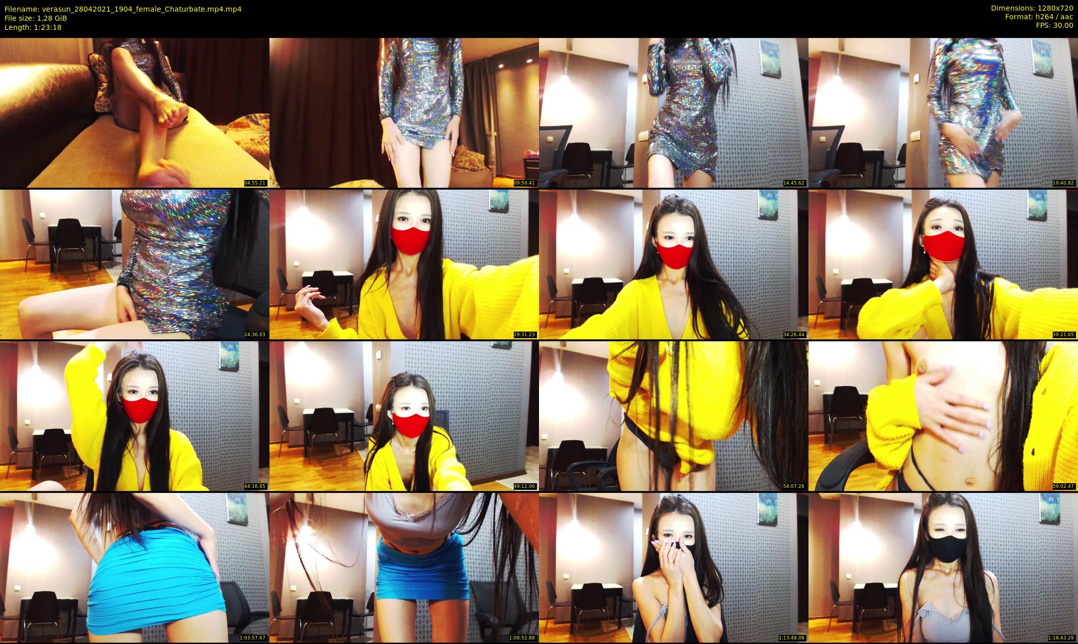 verasun — 84 minute Chaturbate female cam show recording, 720p, Apr 28, 2021