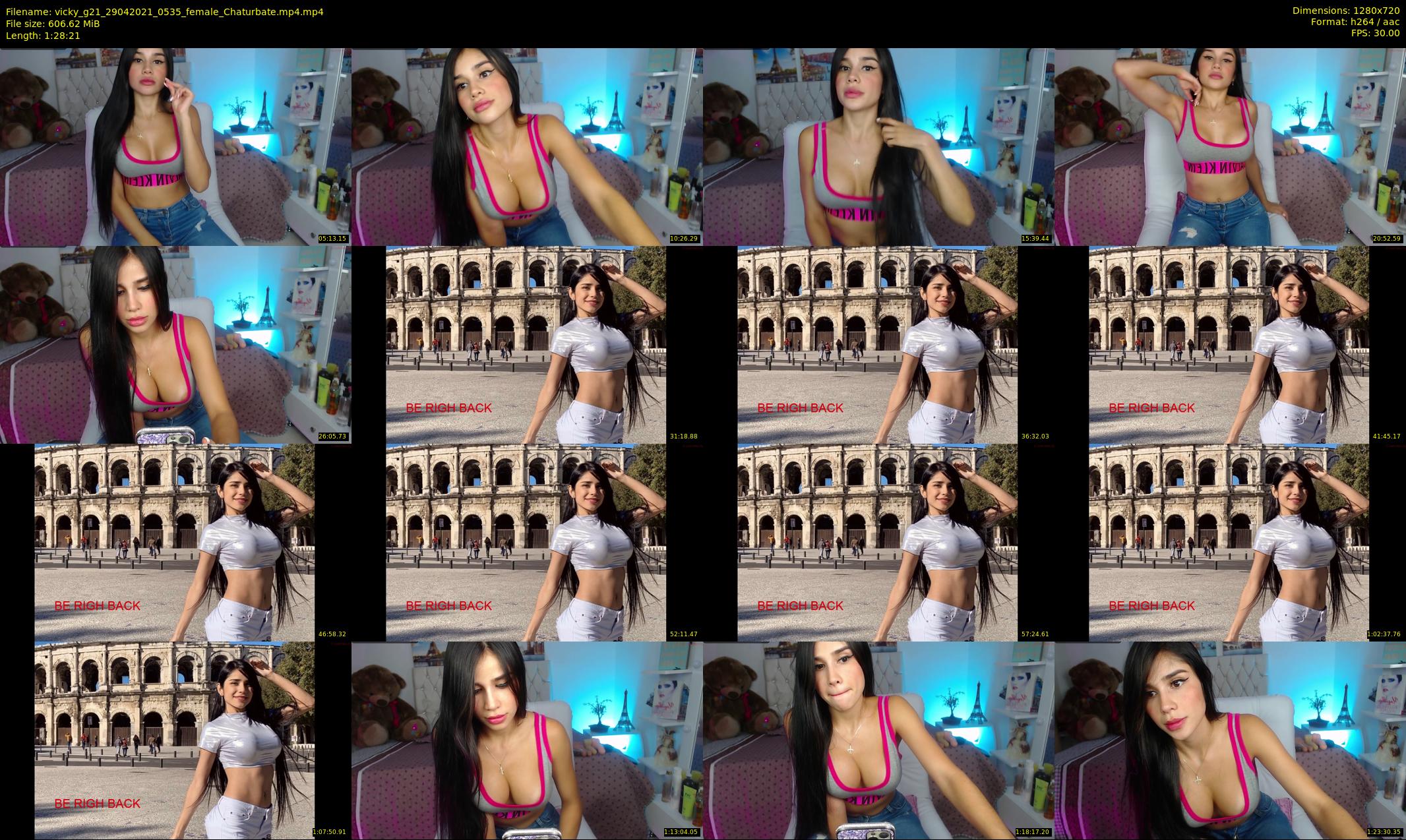 vicky_g21 — 89 minute Chaturbate female cam show recording, 720p, Apr 29, 2021
