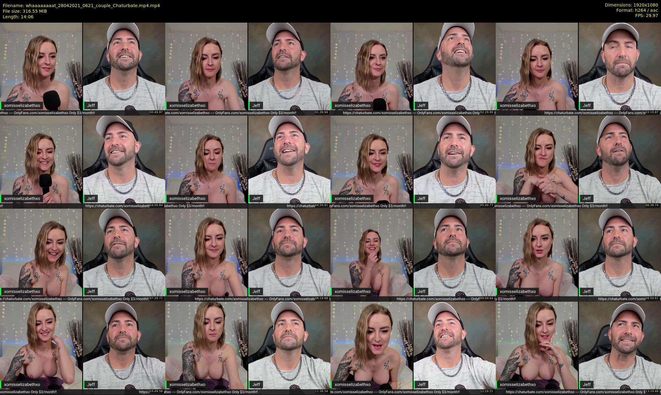 whaaaaaaaat — 15 minute Chaturbate couple cam show recording, 1080p, Apr 28, 2021