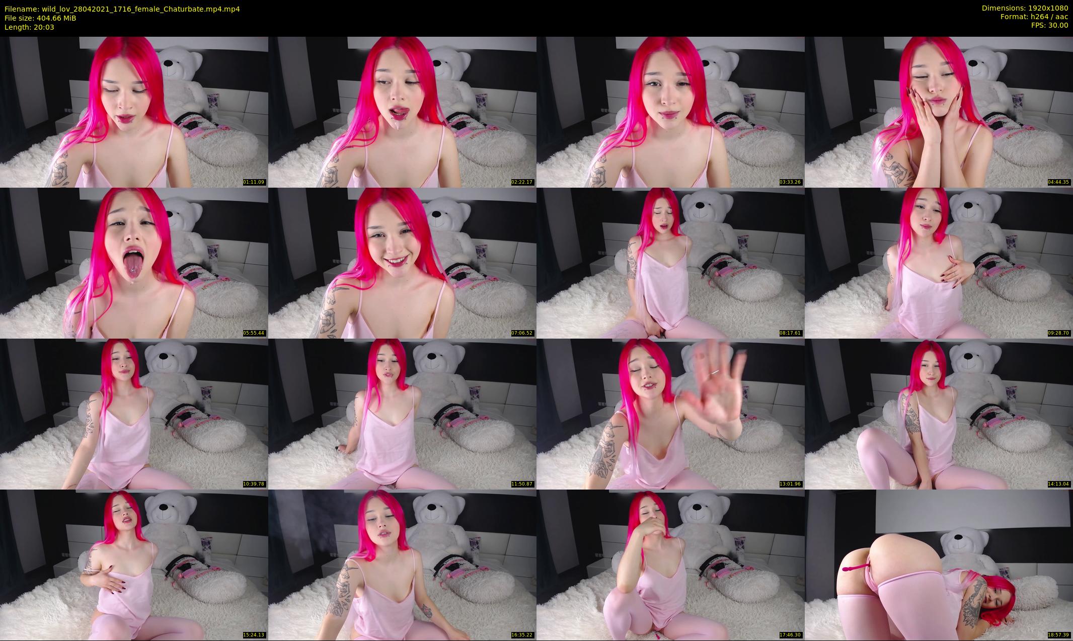wild_lov — 21 minute Chaturbate female cam show recording, 1080p, Apr 28, 2021