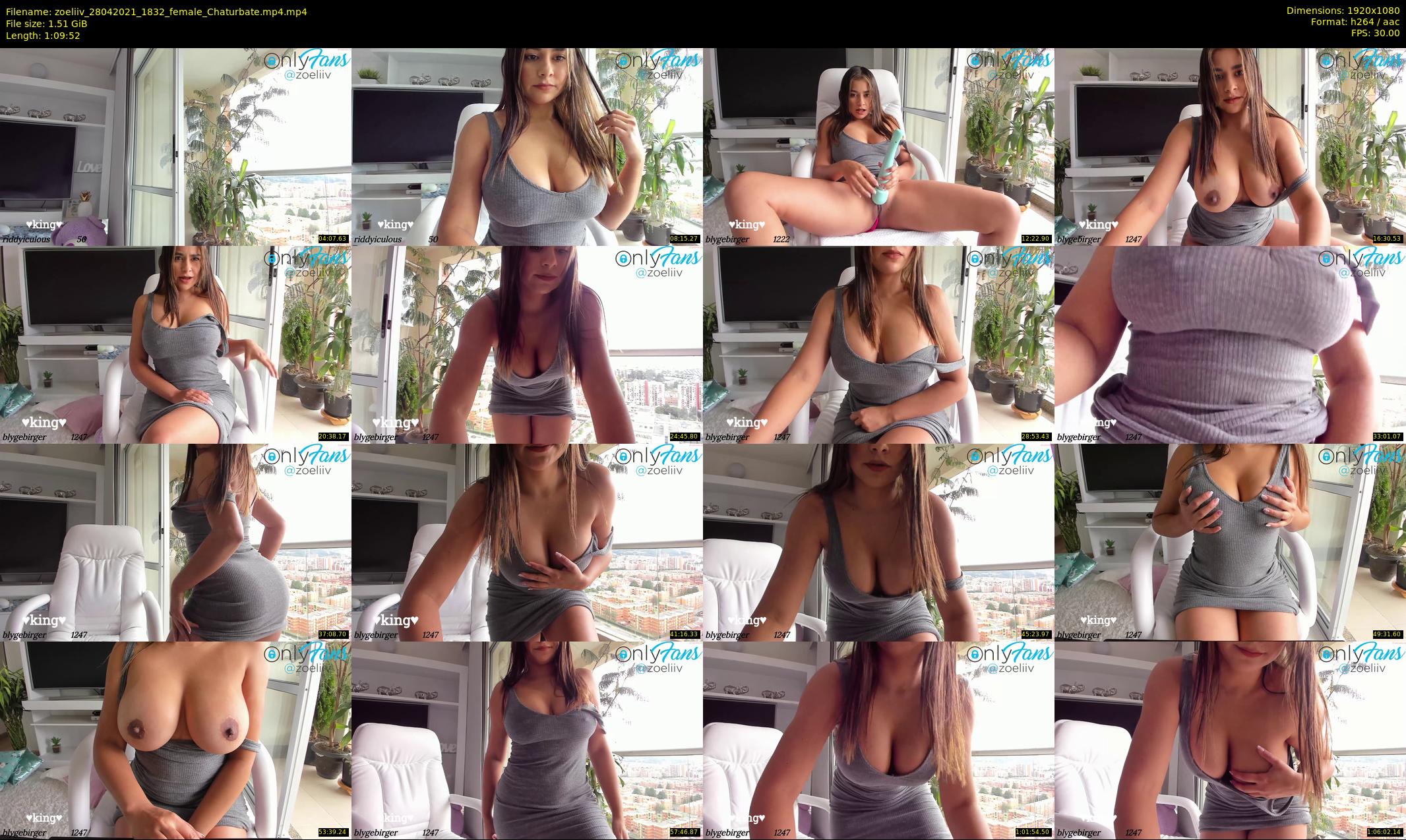 zoeliiv — 70 minute Chaturbate female cam show recording, 1080p, Apr 28, 2021