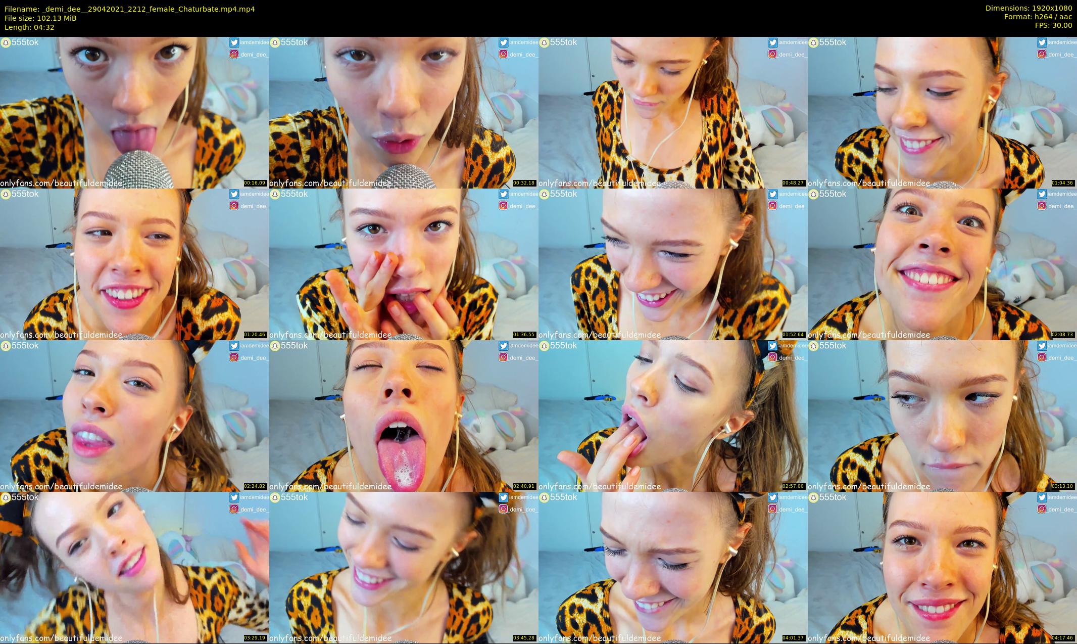 _demi_dee_ — 5 minute Chaturbate female cam show recording, 1080p, Apr 29, 2021