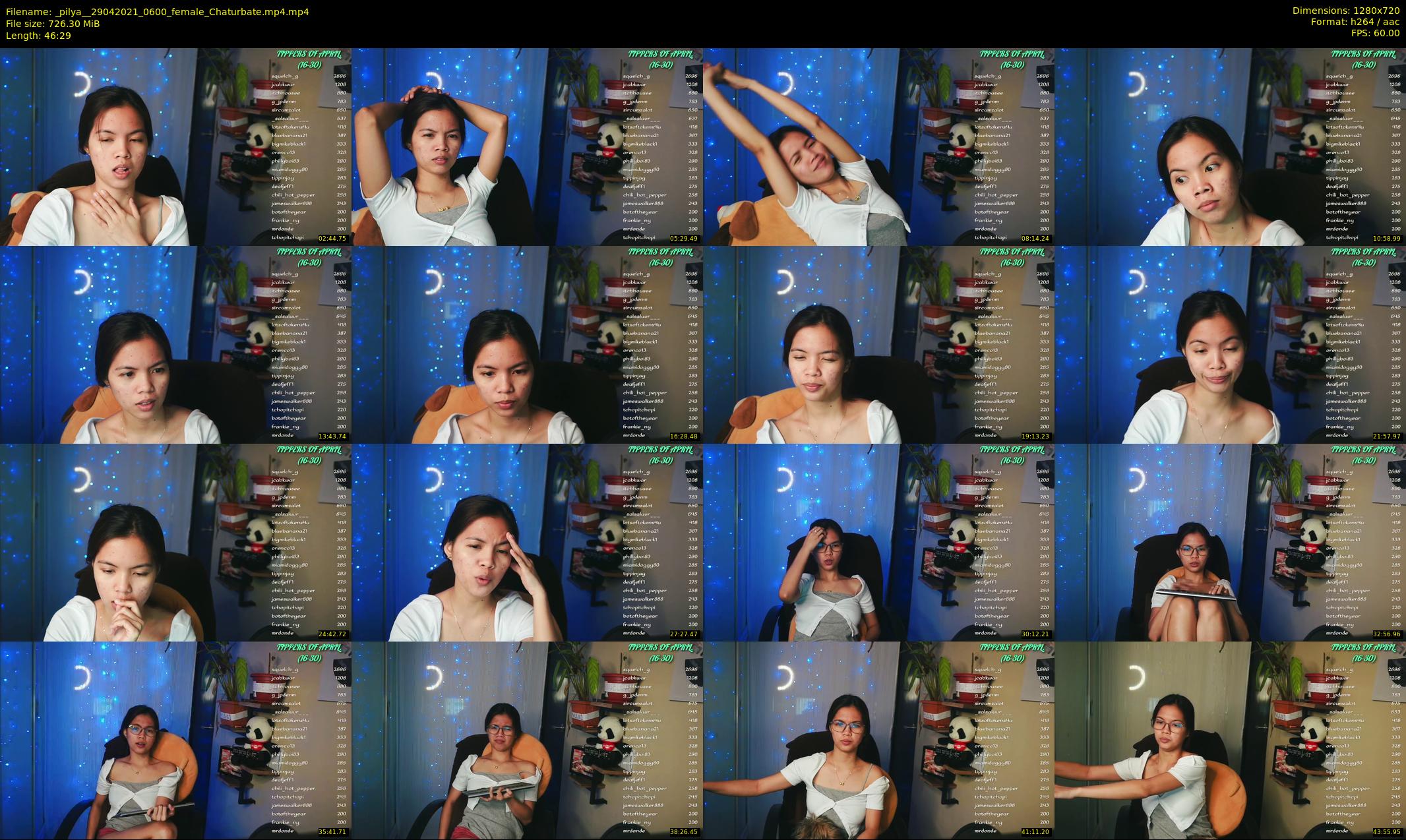 _pilya_ — 47 minute Chaturbate female cam show recording, 720p, Apr 29, 2021