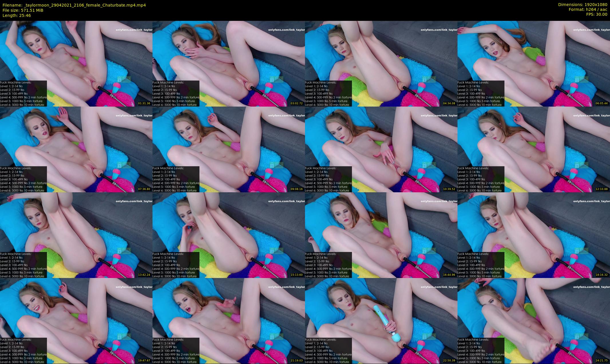 _taylormoon — 26 minute Chaturbate female cam show recording, 1080p, Apr 29, 2021