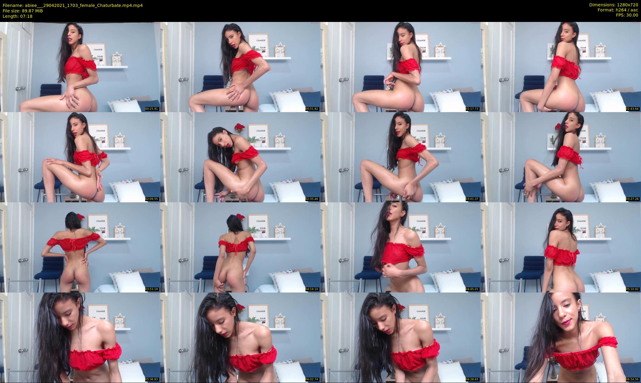 abiee__ — 8 minute Chaturbate female cam show recording, 720p, Apr 29, 2021