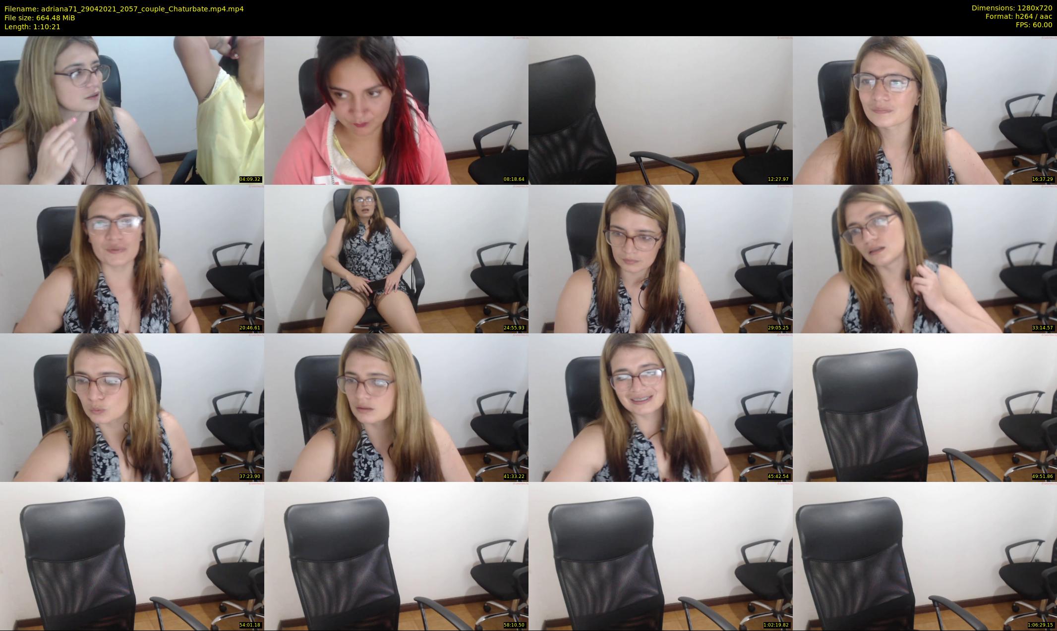 adriana71 — 71 minute Chaturbate couple cam show recording, 720p, Apr 29, 2021