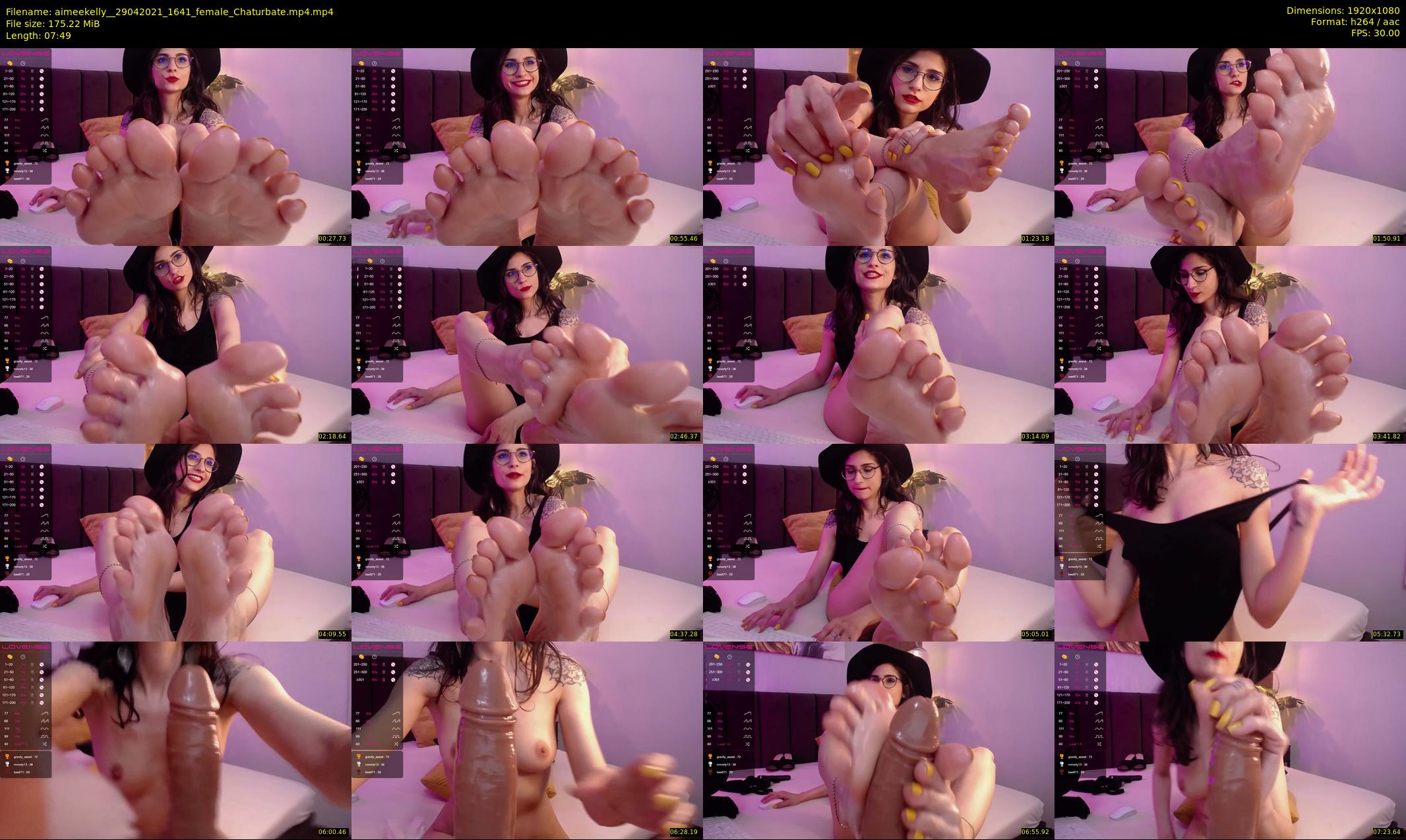 aimeekelly_ — 8 minute Chaturbate female cam show recording, 1080p, Apr 29, 2021