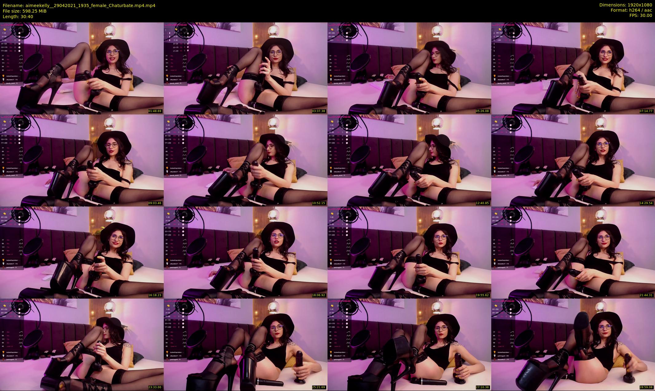 aimeekelly_ — 31 minute Chaturbate female cam show recording, 1080p, Apr 29, 2021