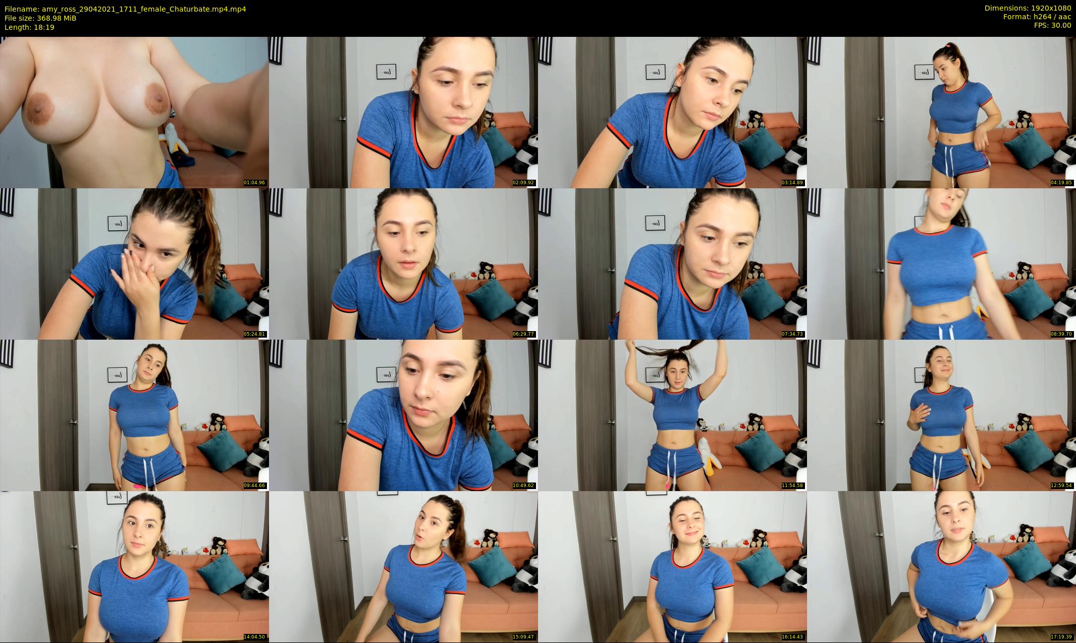 amy_ross — 19 minute Chaturbate female cam show recording, 1080p, Apr 29, 2021