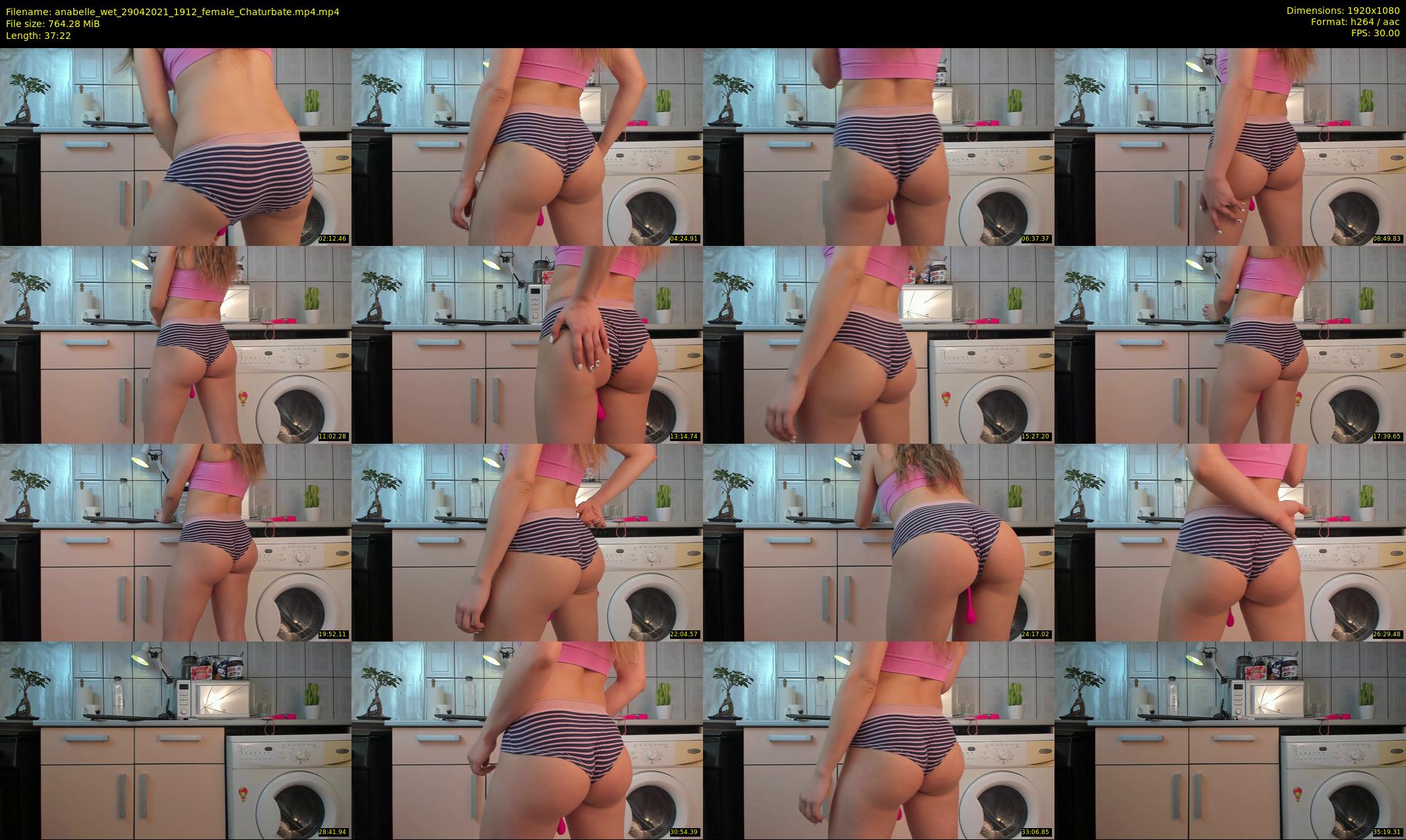 anabelle_wet — 38 minute Chaturbate female cam show recording, 1080p, Apr 29, 2021
