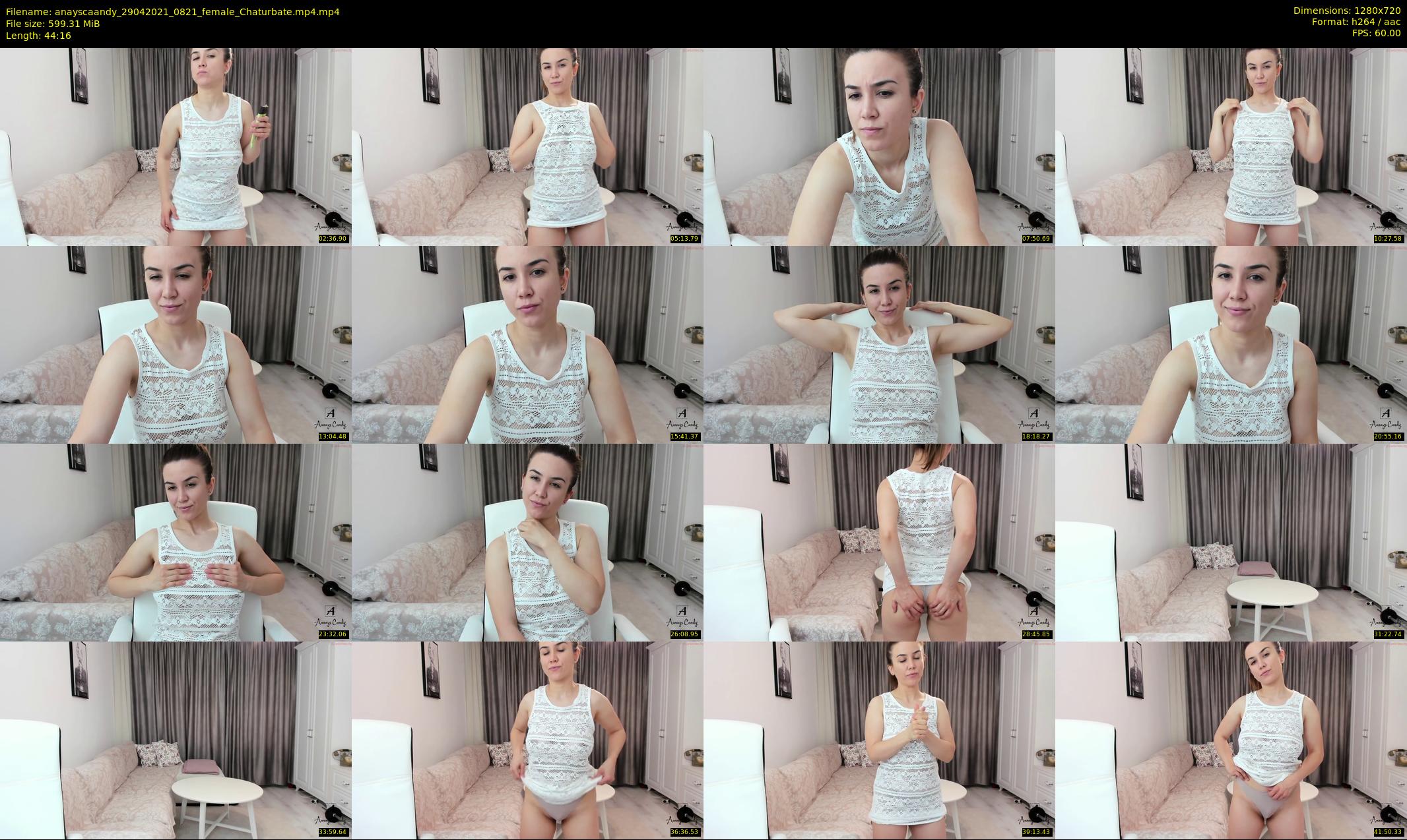 anayscaandy — 45 minute Chaturbate female cam show recording, 720p, Apr 29, 2021