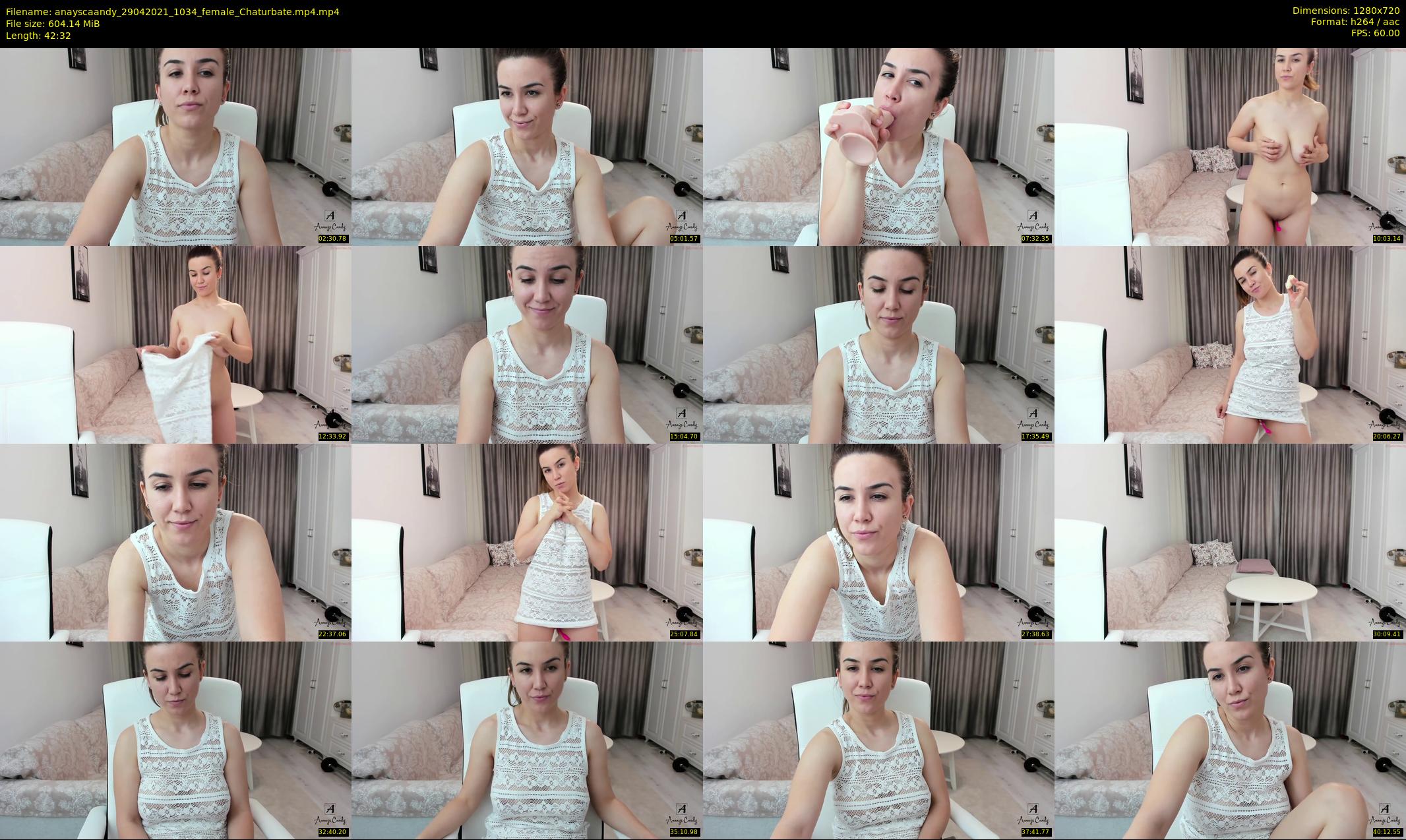 anayscaandy — 43 minute Chaturbate female cam show recording, 720p, Apr 29, 2021