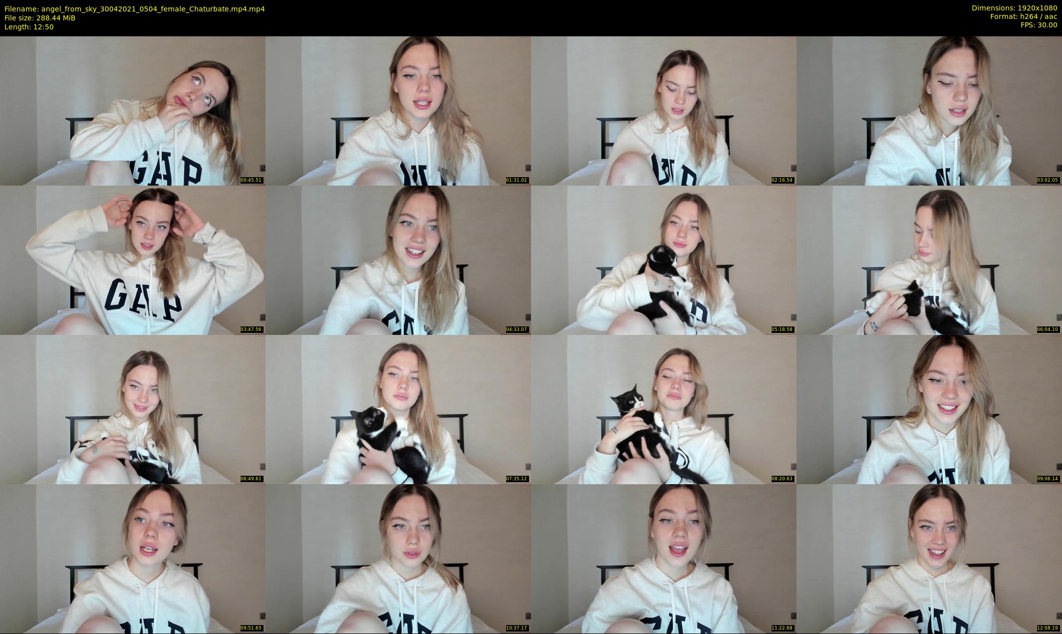 angel_from_sky — 13 minute Chaturbate female cam show recording, 1080p, Apr 30, 2021