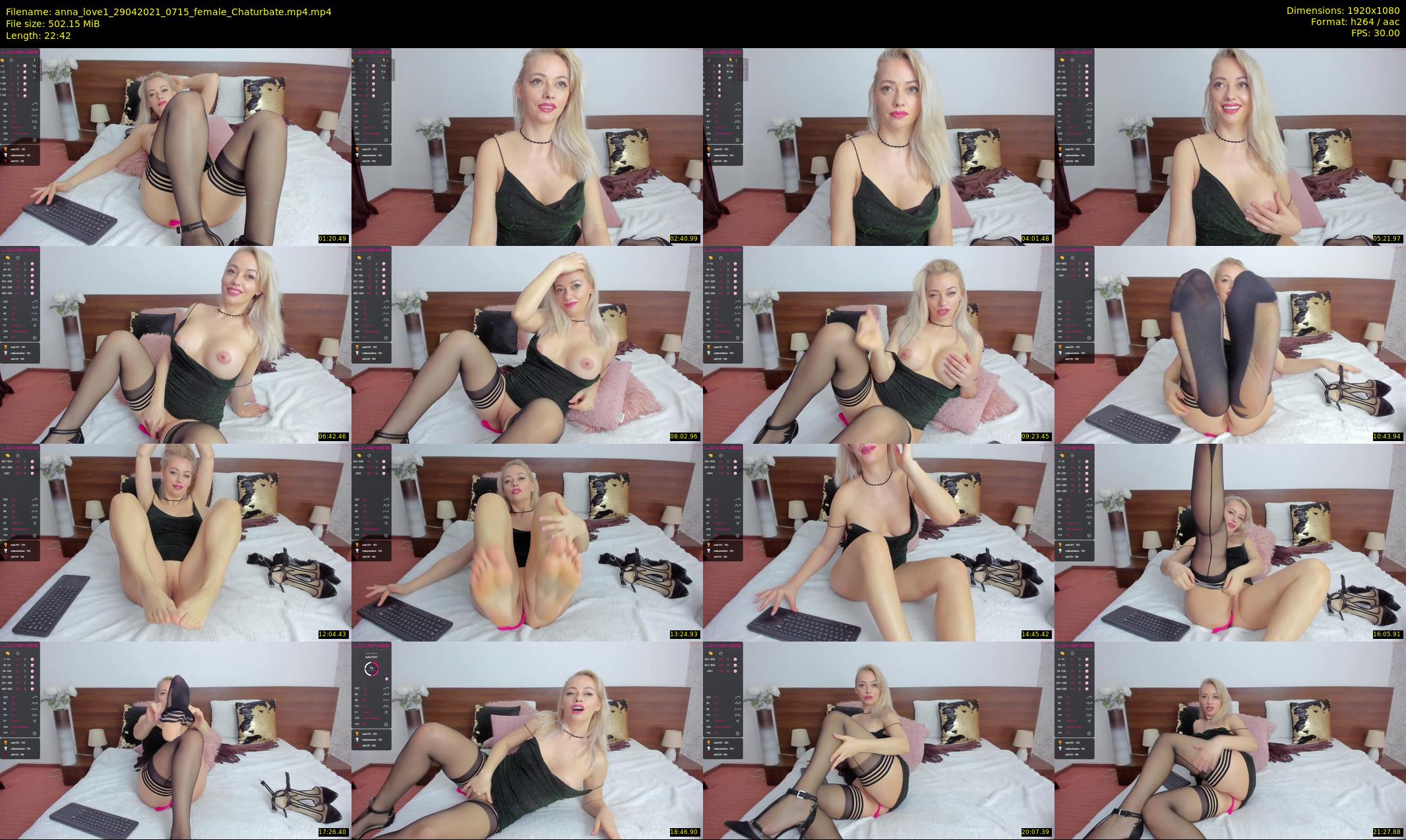 anna_love1 — 23 minute Chaturbate female cam show recording, 1080p, Apr 29, 2021