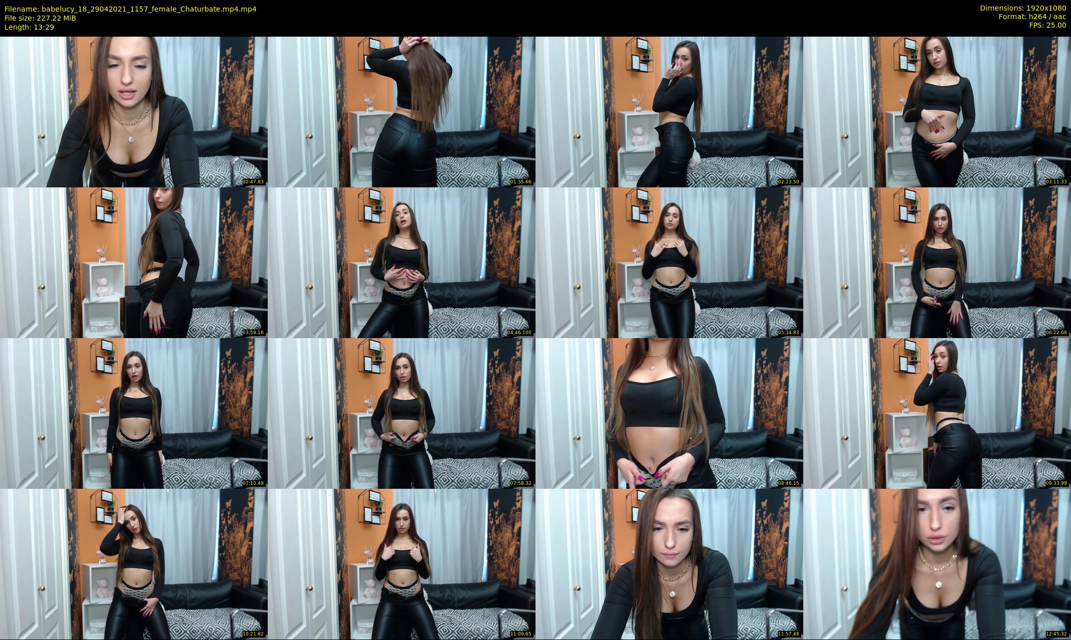 babelucy_18 — 14 minute Chaturbate female cam show recording, 1080p, Apr 29, 2021