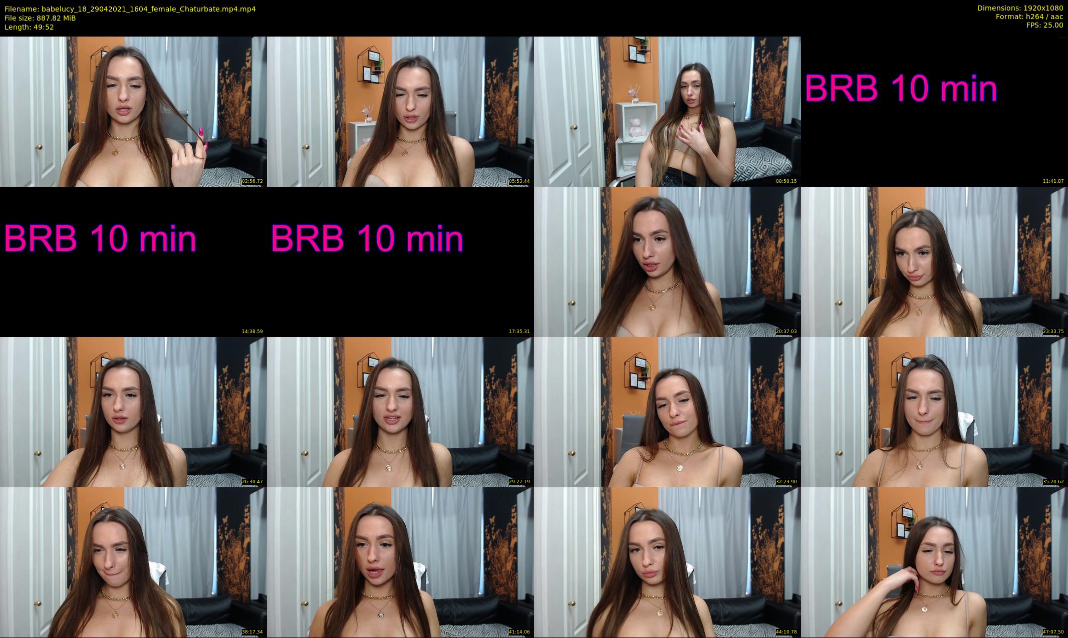 babelucy_18 — 50 minute Chaturbate female cam show recording, 1080p, Apr 29, 2021