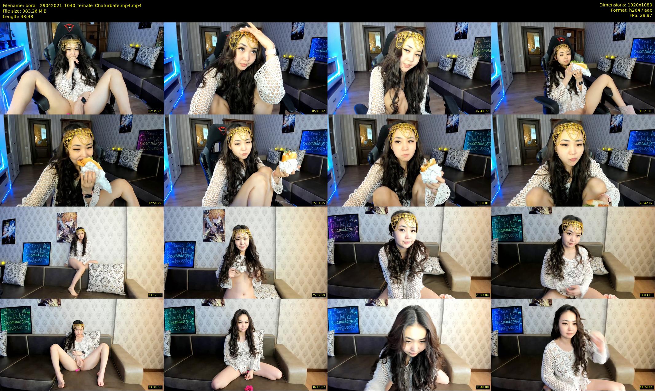 bora_ — 44 minute Chaturbate female cam show recording, 1080p, Apr 29, 2021