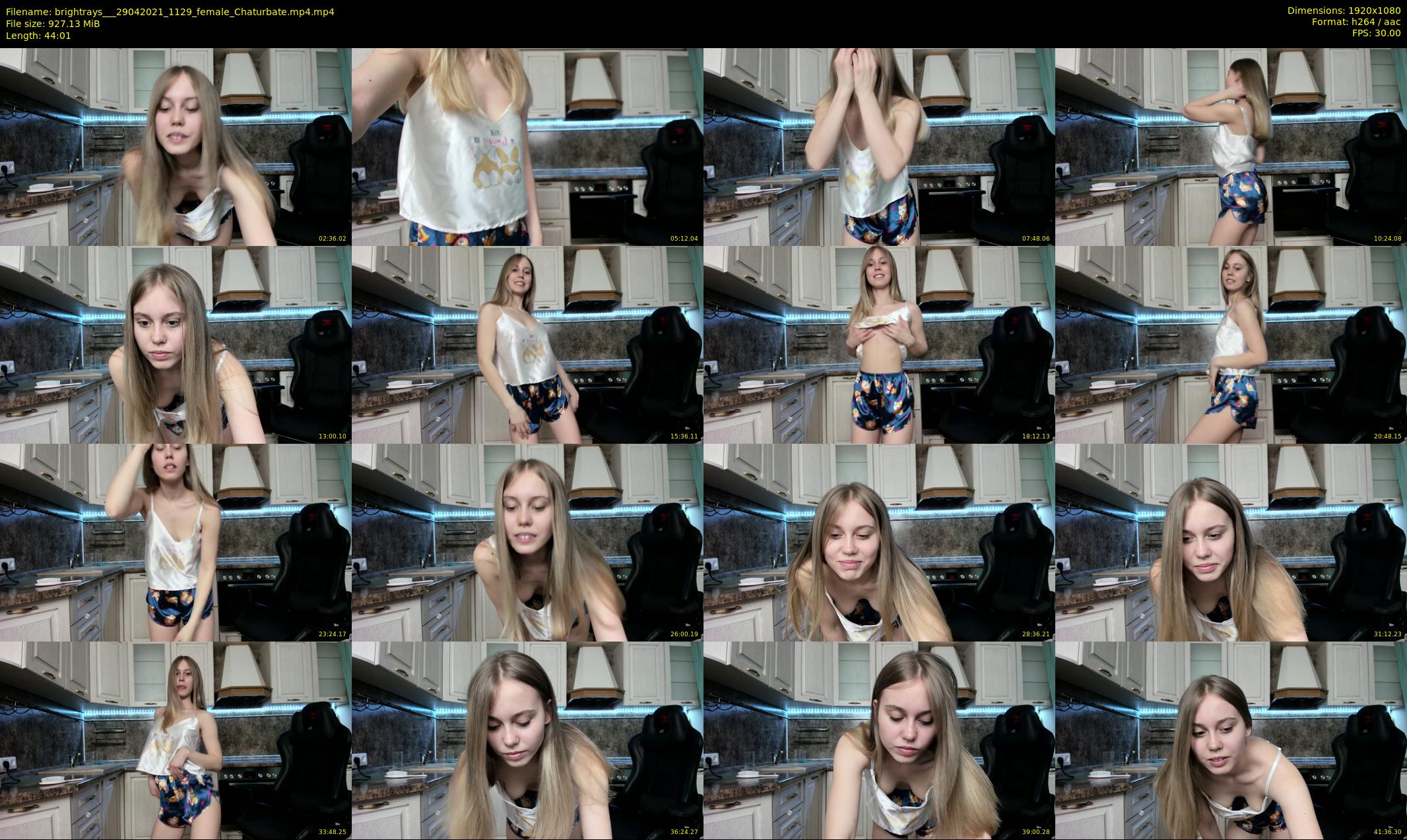 brightrays__ — 45 minute Chaturbate female cam show recording, 1080p, Apr 29, 2021