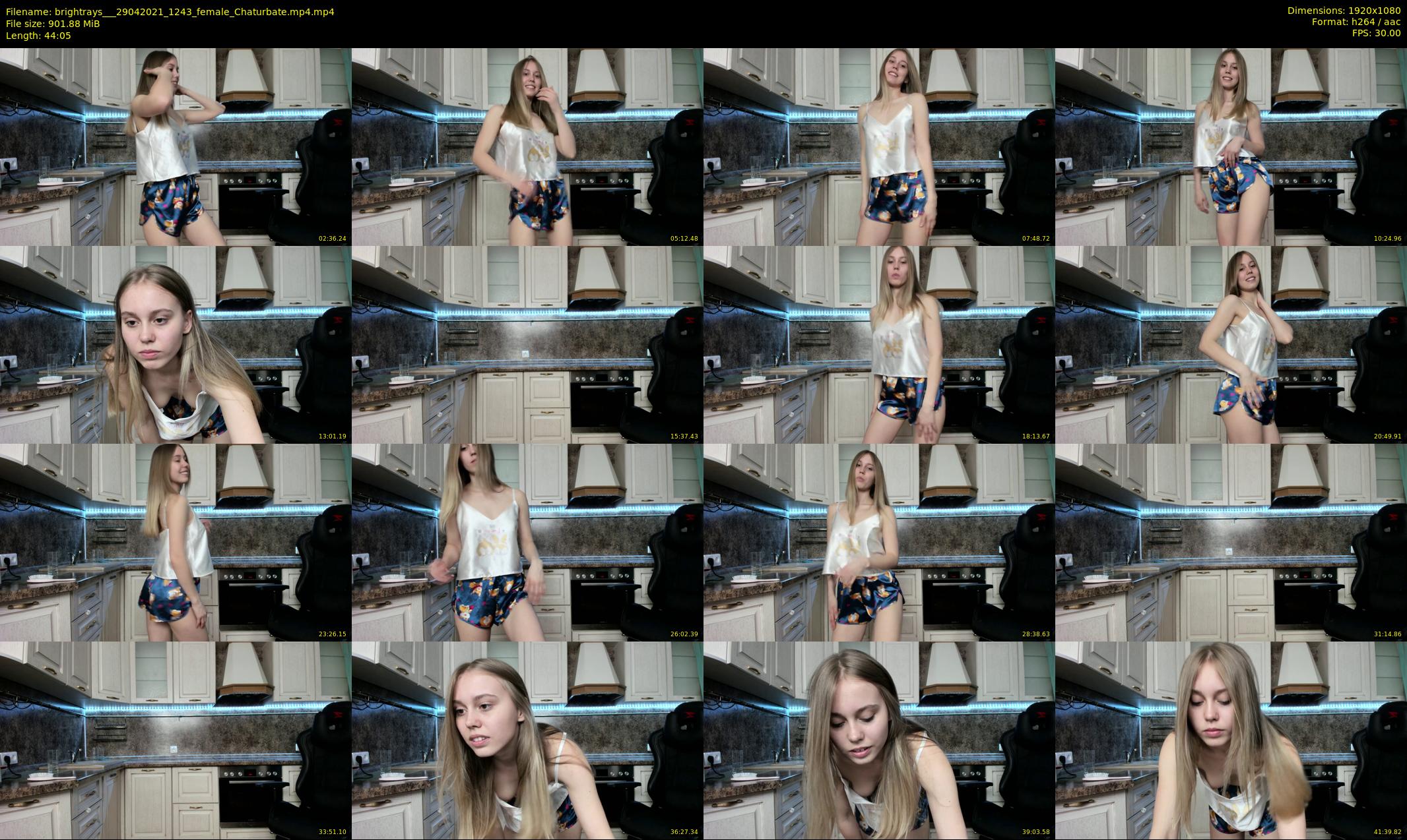 brightrays__ — 45 minute Chaturbate female cam show recording, 1080p, Apr 29, 2021