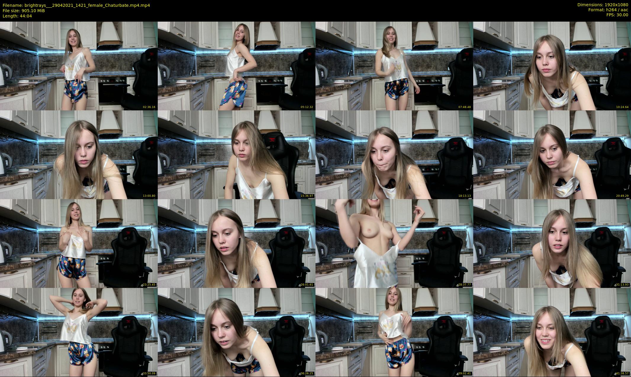 brightrays__ — 45 minute Chaturbate female cam show recording, 1080p, Apr 29, 2021