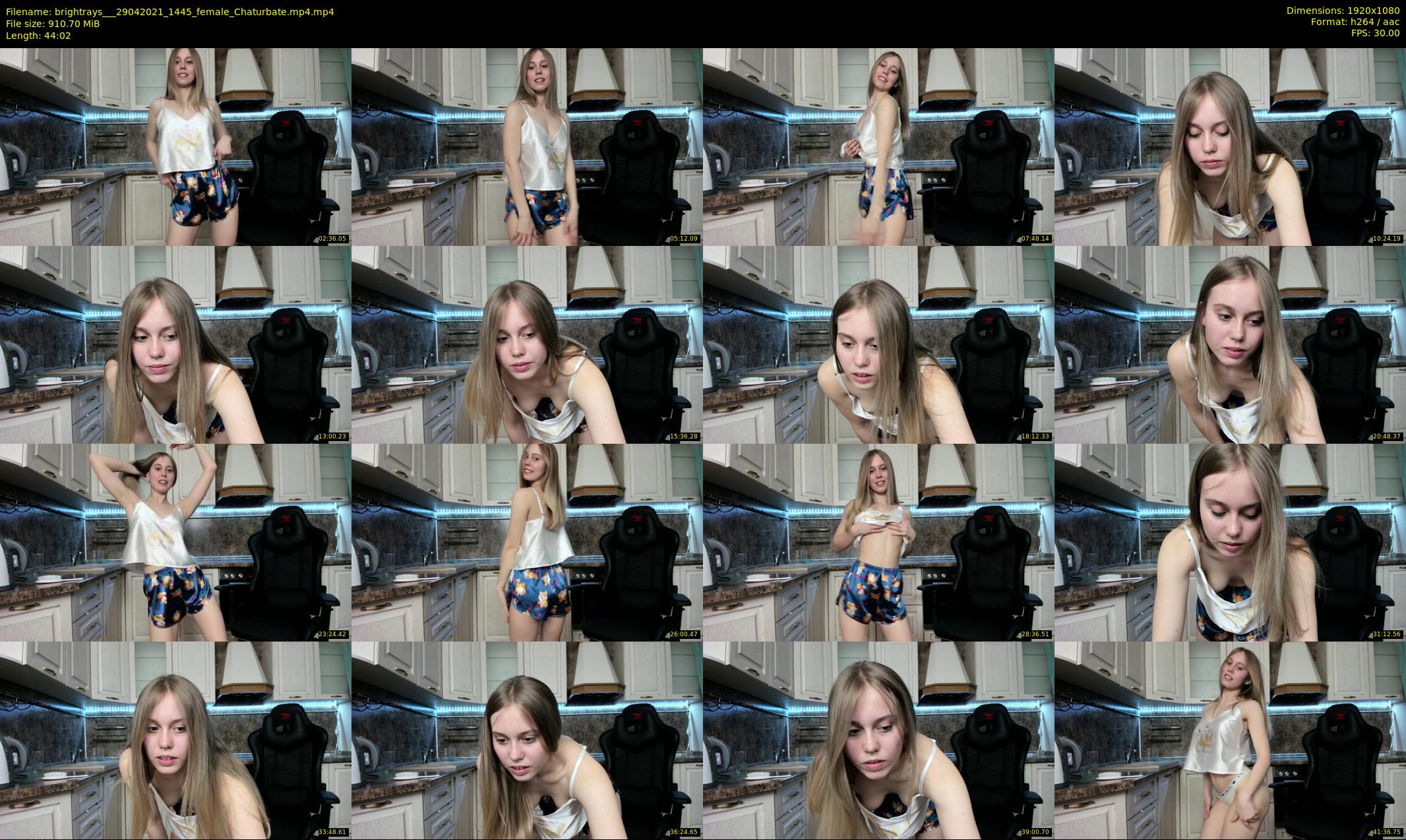 brightrays__ — 45 minute Chaturbate female cam show recording, 1080p, Apr 29, 2021