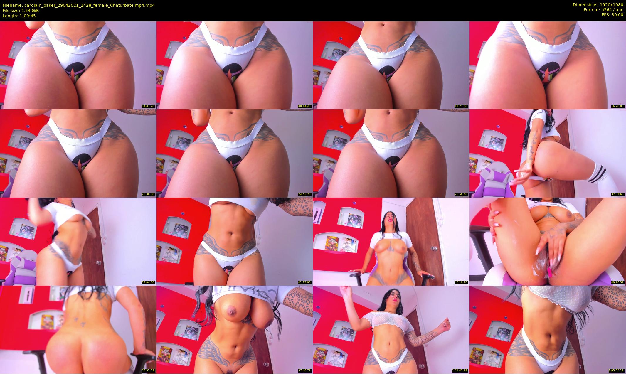 carolain_baker — 70 minute Chaturbate female cam show recording, 1080p, Apr 29, 2021