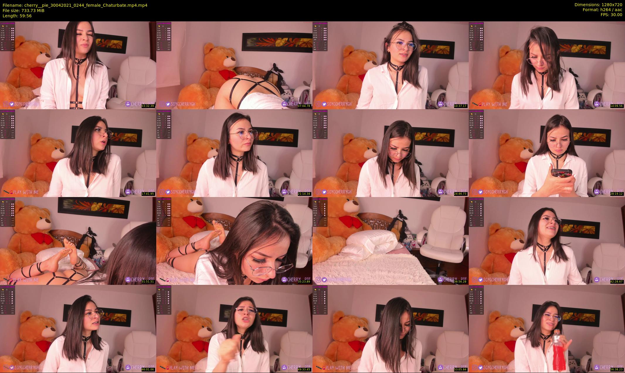 cherry__pie — 60 minute Chaturbate female cam show recording, 720p, Apr 30, 2021