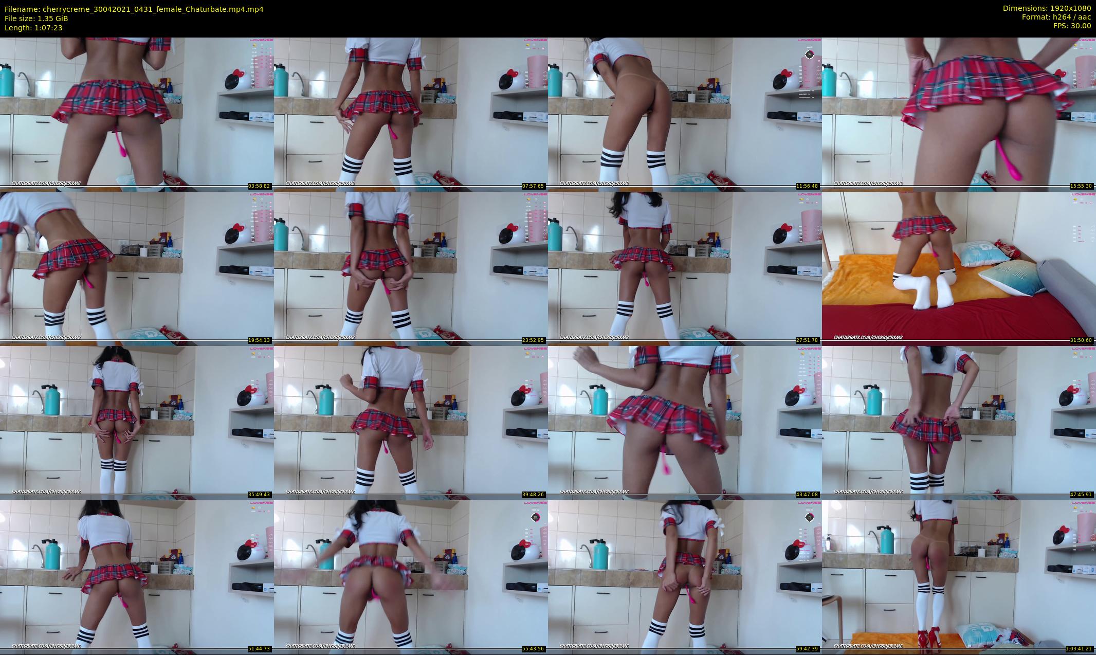 cherrycreme — 68 minute Chaturbate female cam show recording, 1080p, Apr 30, 2021