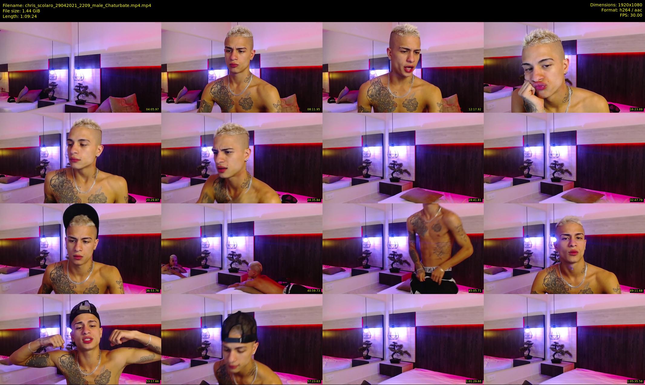 chris_scolaro — 70 minute Chaturbate male cam show recording, 1080p, Apr 29, 2021