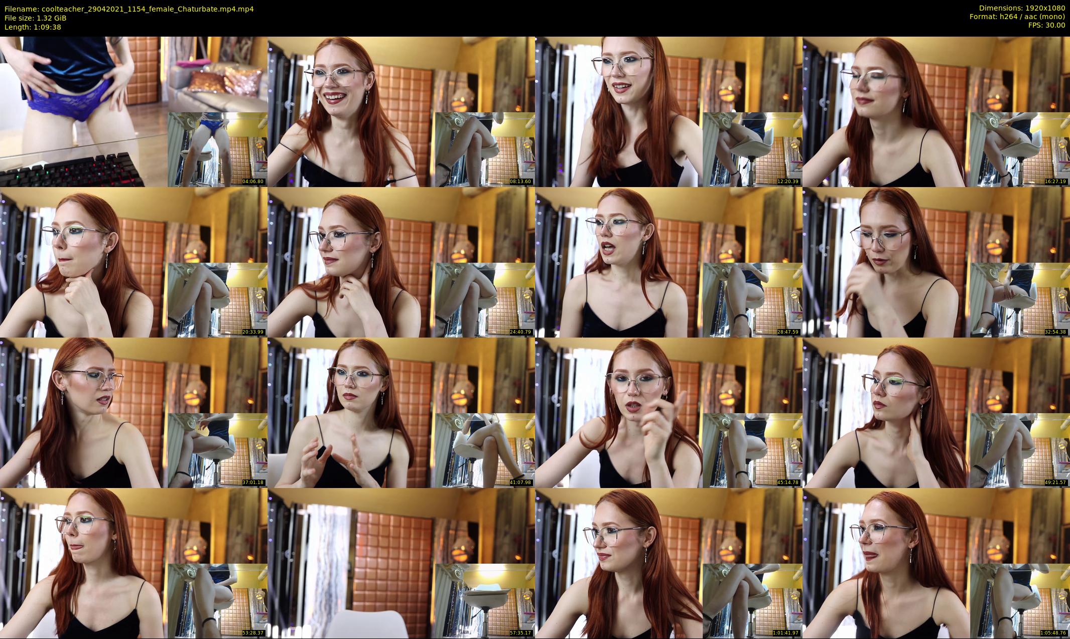 coolteacher — 70 minute Chaturbate female cam show recording, 1080p, Apr 29, 2021