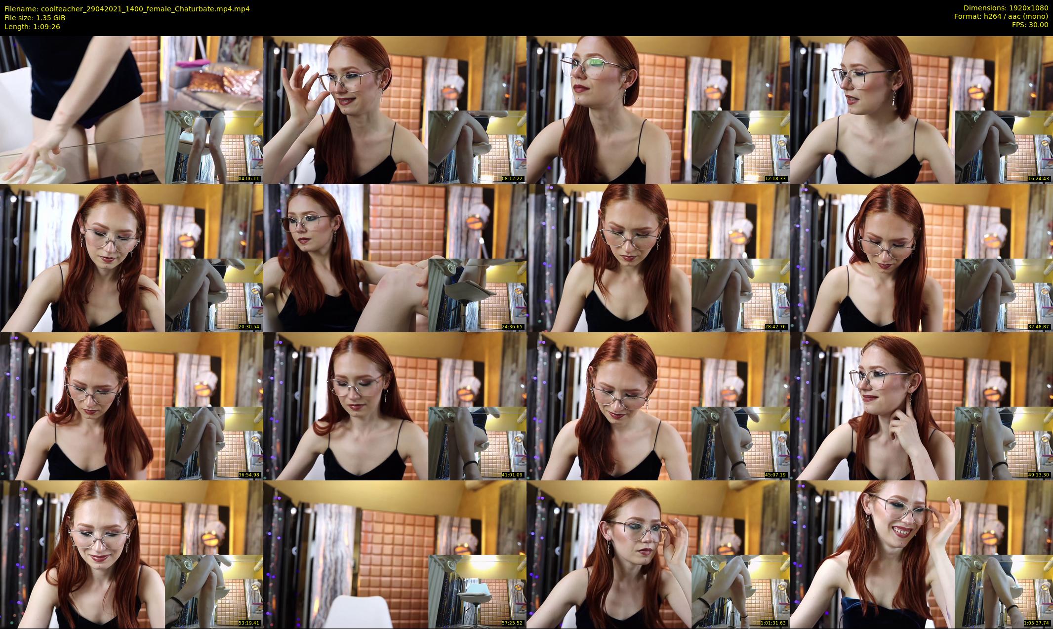 coolteacher — 70 minute Chaturbate female cam show recording, 1080p, Apr 29, 2021