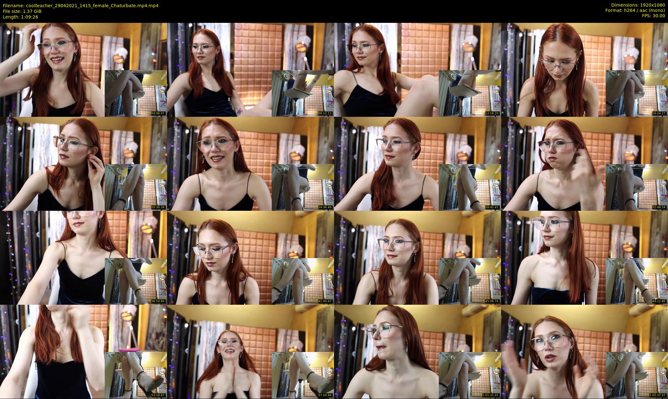 coolteacher — 70 minute Chaturbate female cam show recording, 1080p, Apr 29, 2021