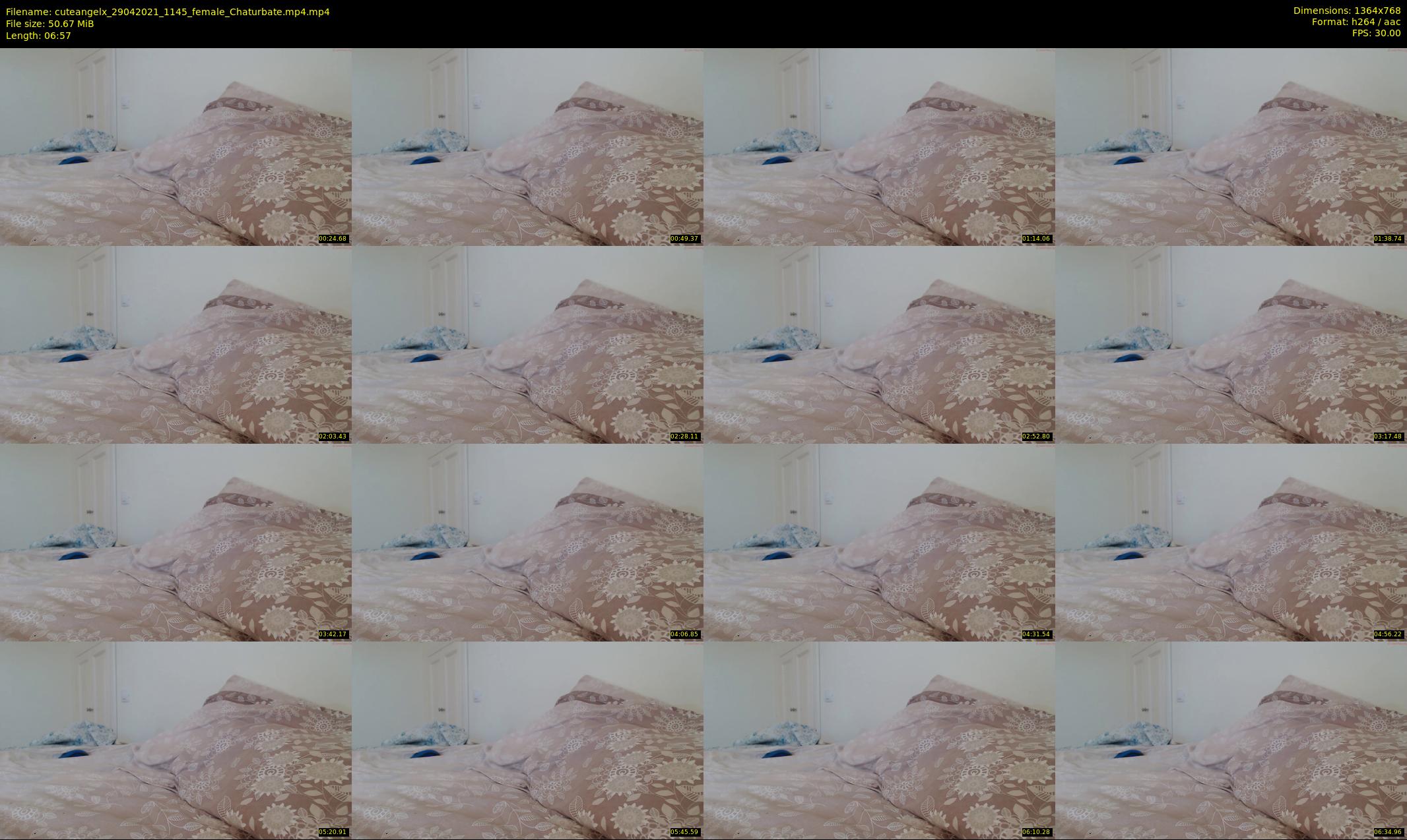 cuteangelx — 7 minute Chaturbate female cam show recording, 720p, Apr 29, 2021