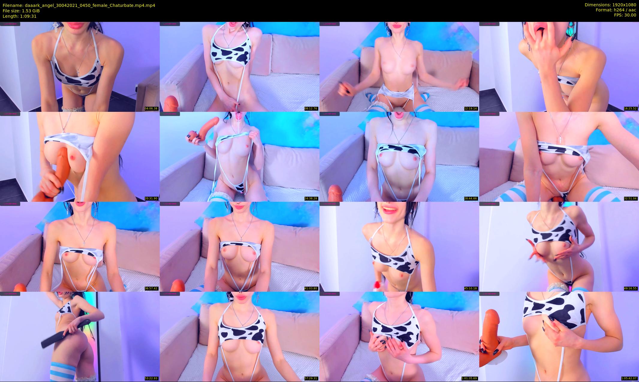 daaark_angel — 70 minute Chaturbate female cam show recording, 1080p, Apr 30, 2021