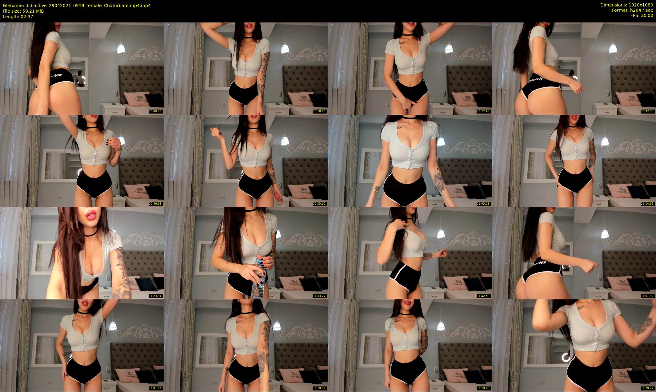 didiactive — 3 minute Chaturbate female cam show recording, 1080p, Apr 29, 2021