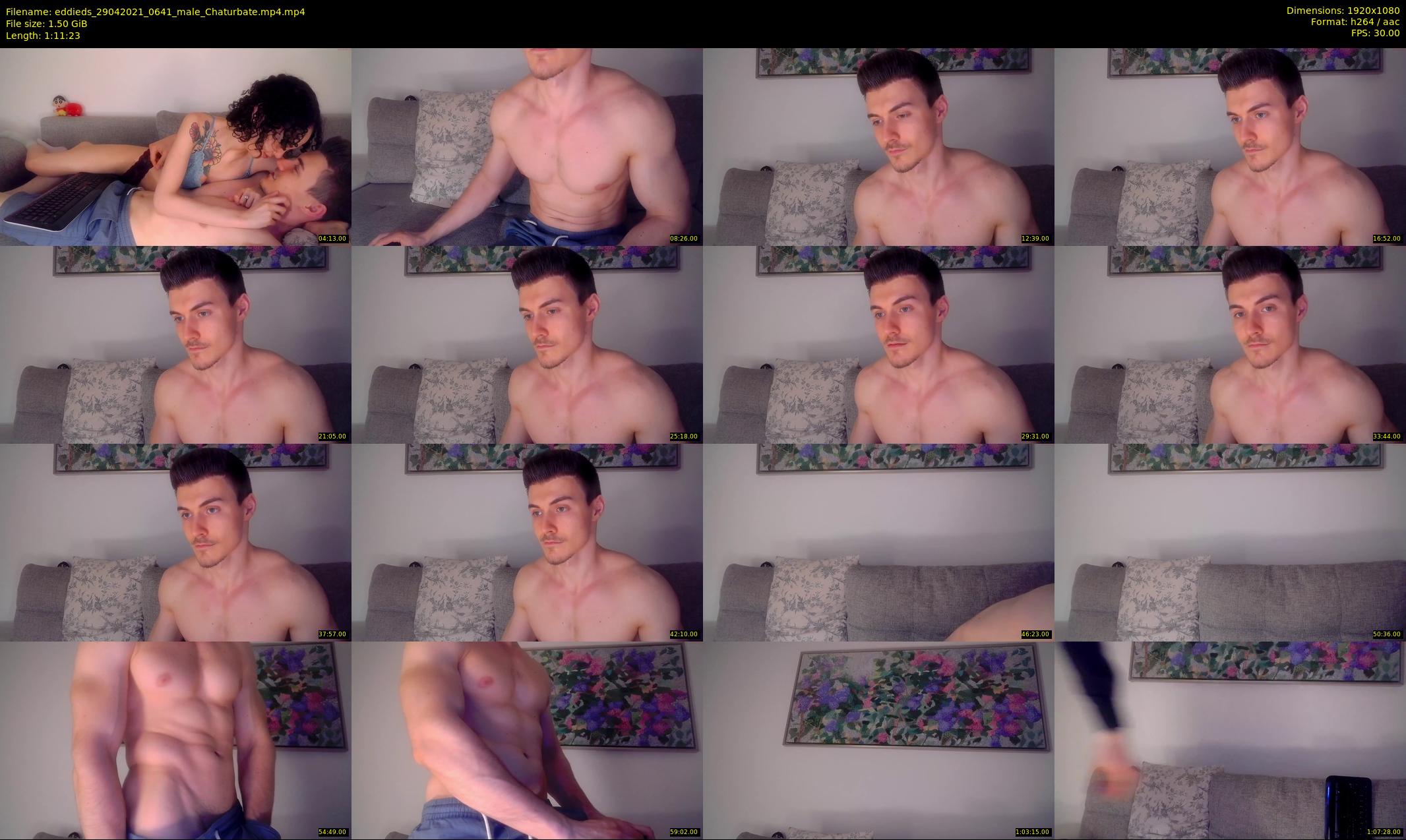 eddieds — 72 minute Chaturbate male cam show recording, 1080p, Apr 29, 2021