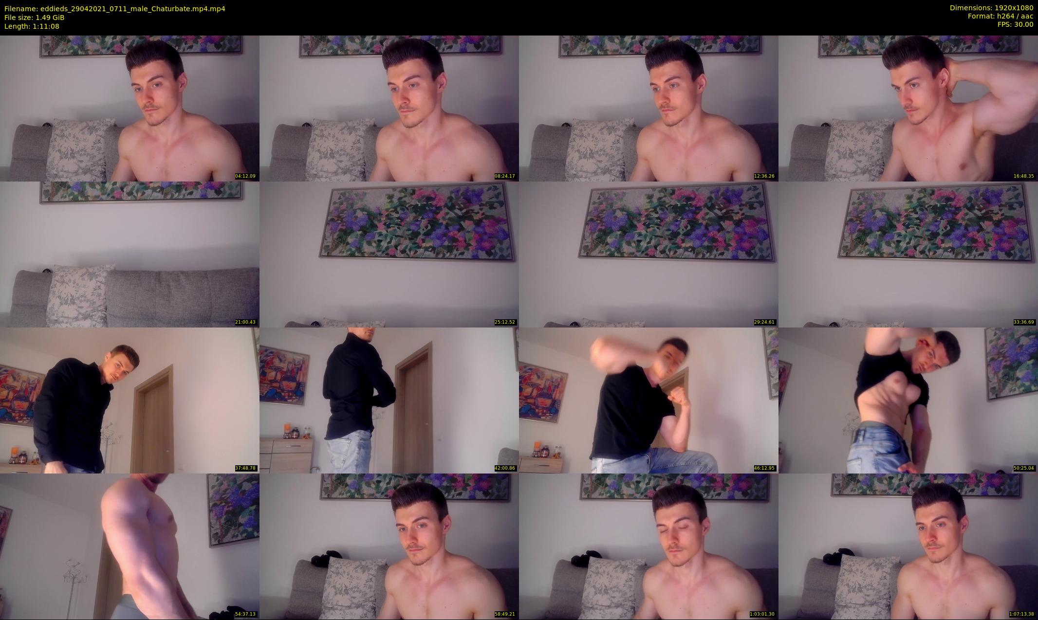 eddieds — 72 minute Chaturbate male cam show recording, 1080p, Apr 29, 2021