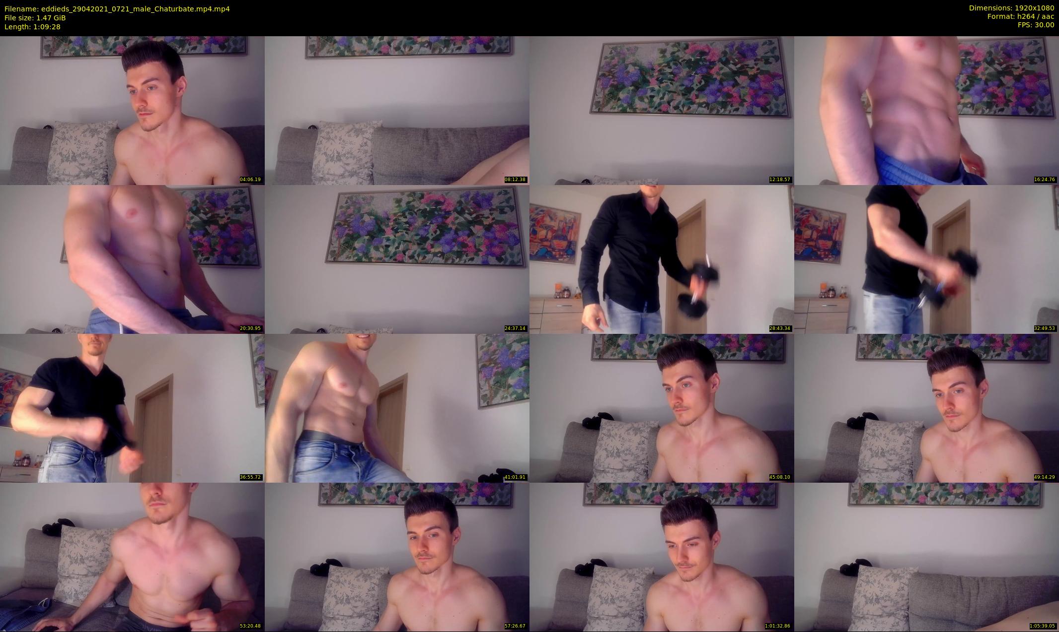 eddieds — 70 minute Chaturbate male cam show recording, 1080p, Apr 29, 2021