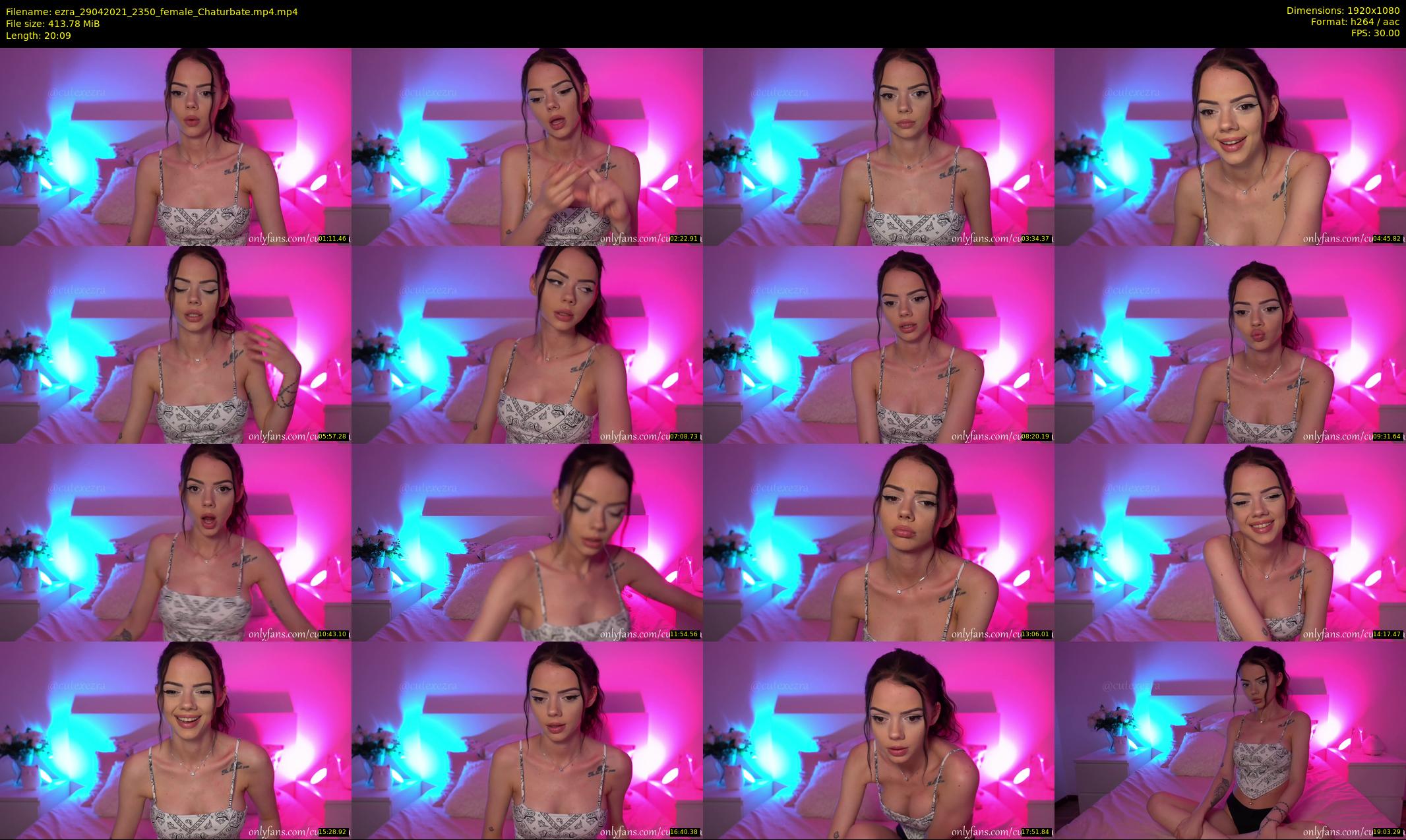 ezra — 21 minute Chaturbate female cam show recording, 1080p, Apr 29, 2021