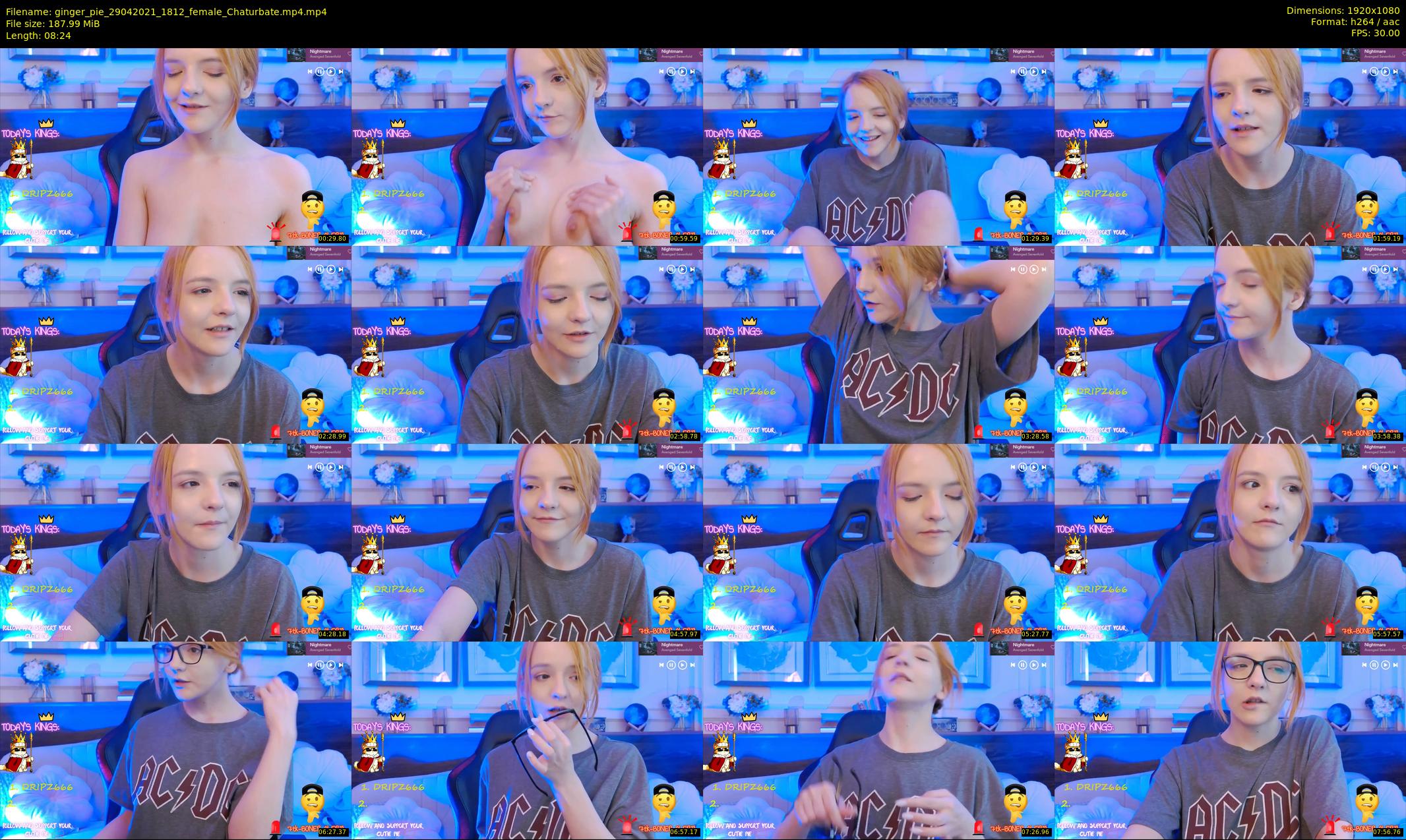 ginger_pie — 9 minute Chaturbate female cam show recording, 1080p, Apr 29, 2021